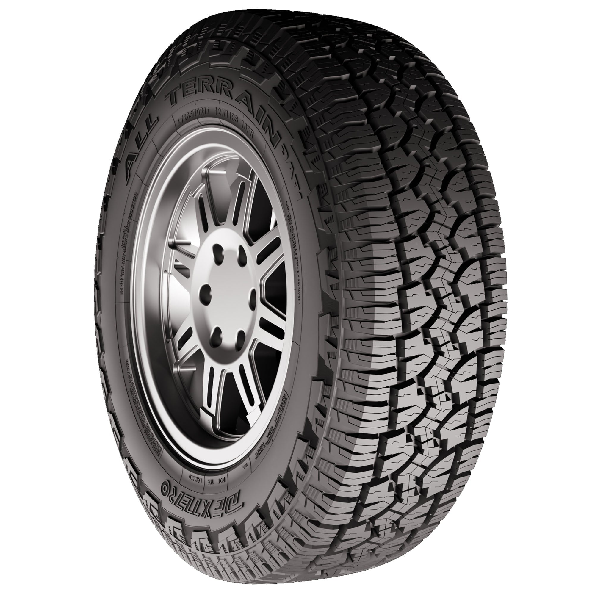 Dextero DAT1 All Terrain 265/70R17 113T All Season Tires, Fits 2007-08 Toyota Tundra Limited, SUV