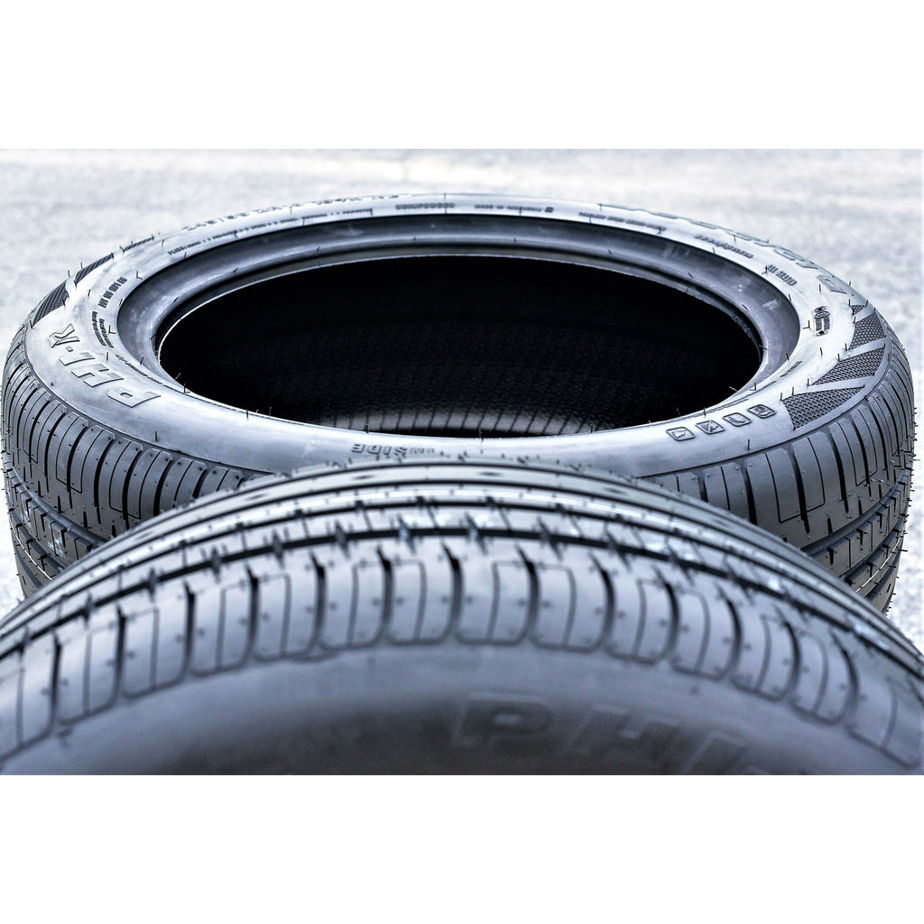 Pair of 2 (TWO) Accelera Phi-R 245/40R17 ZR 95W XL A/S High Performance Tires Fits: 1990-92 Ferrari F40 Base