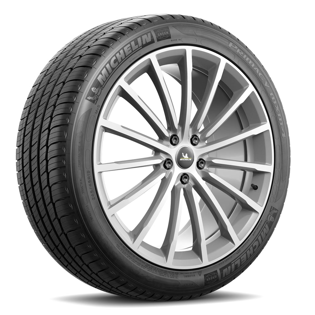 Michelin Primacy MXM4 245/45R18 100H XL Fits: 2016-23 Chevrolet Malibu LT, 2017-19 Mercedes-Benz E300 4Matic