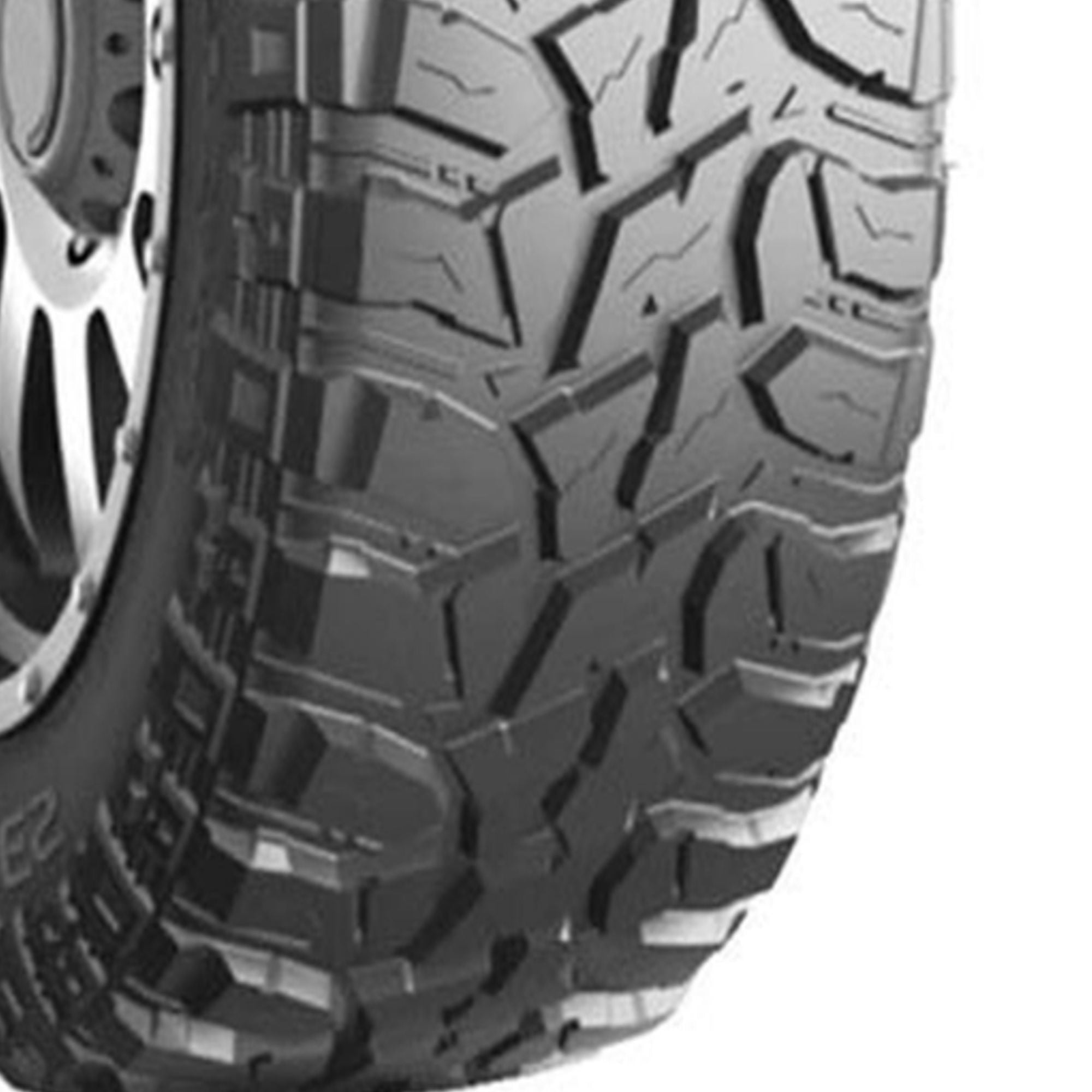 TBB TS-67 M/T Mud Terrain LT33X12.50R17 120Q E Light Truck Tire