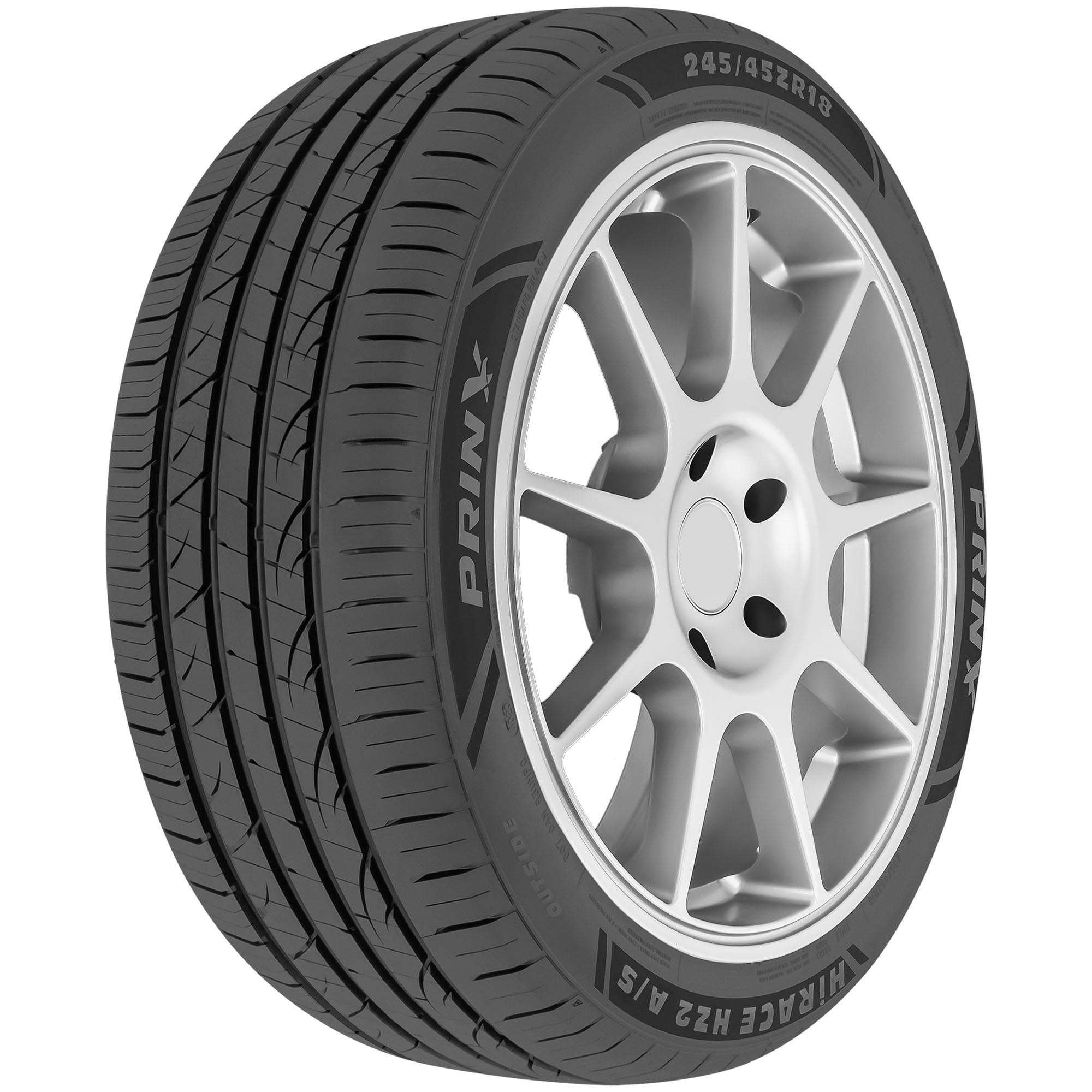 Prinx HiRACE HZ2 A/S UHP All Season 215/55ZR17 94W Passenger Tire