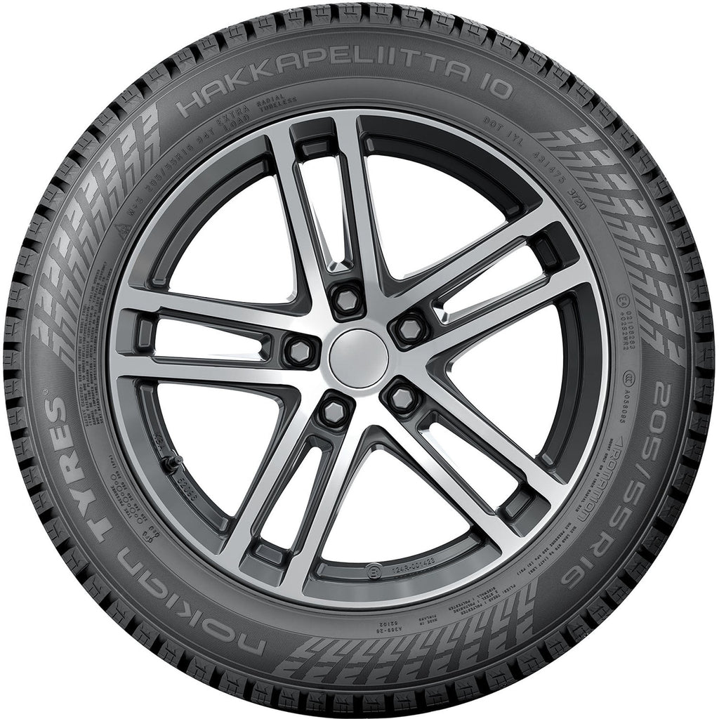 Nokian Hakkapeliitta 10 Winter 225/45R18 95T XL Passenger Tire