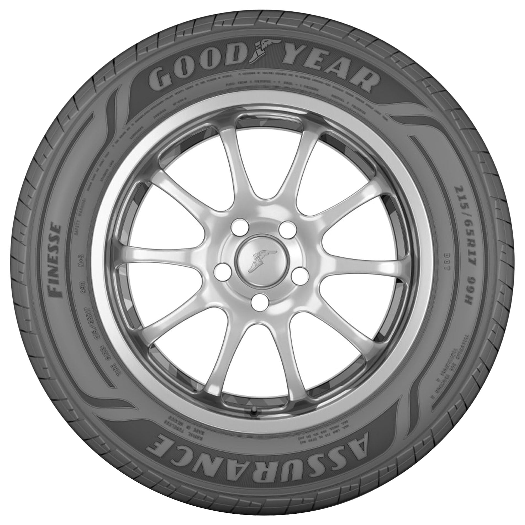 Goodyear Assurance Finesse All Season 215/65R17 99H Passenger Tire