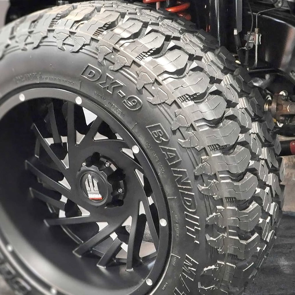 Delinte DX-9 Bandit M/T 33X12.50R18 118Q E 10 Ply mud Light Truck Tire