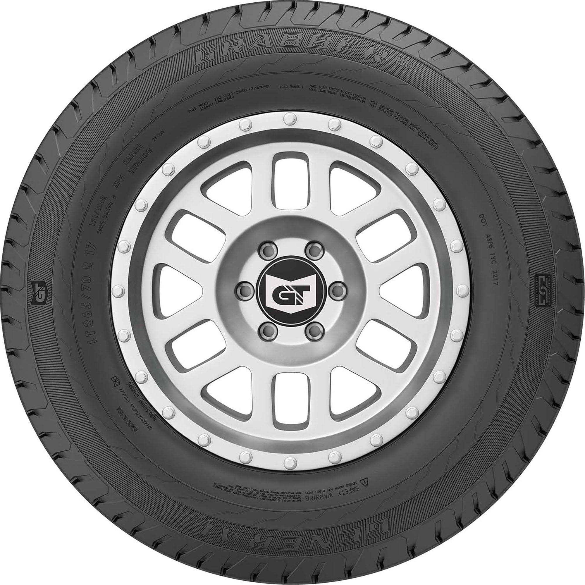 General Grabber HD All Season LT245/70R17 119/116R E Light Truck Tire