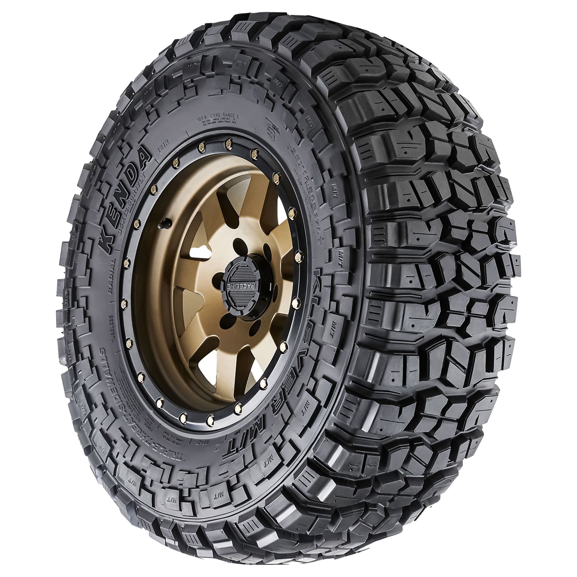 Kenda Klever M/T2 KR629 Mud Terrain LT275/70R18 125/122R E Light Truck Tire