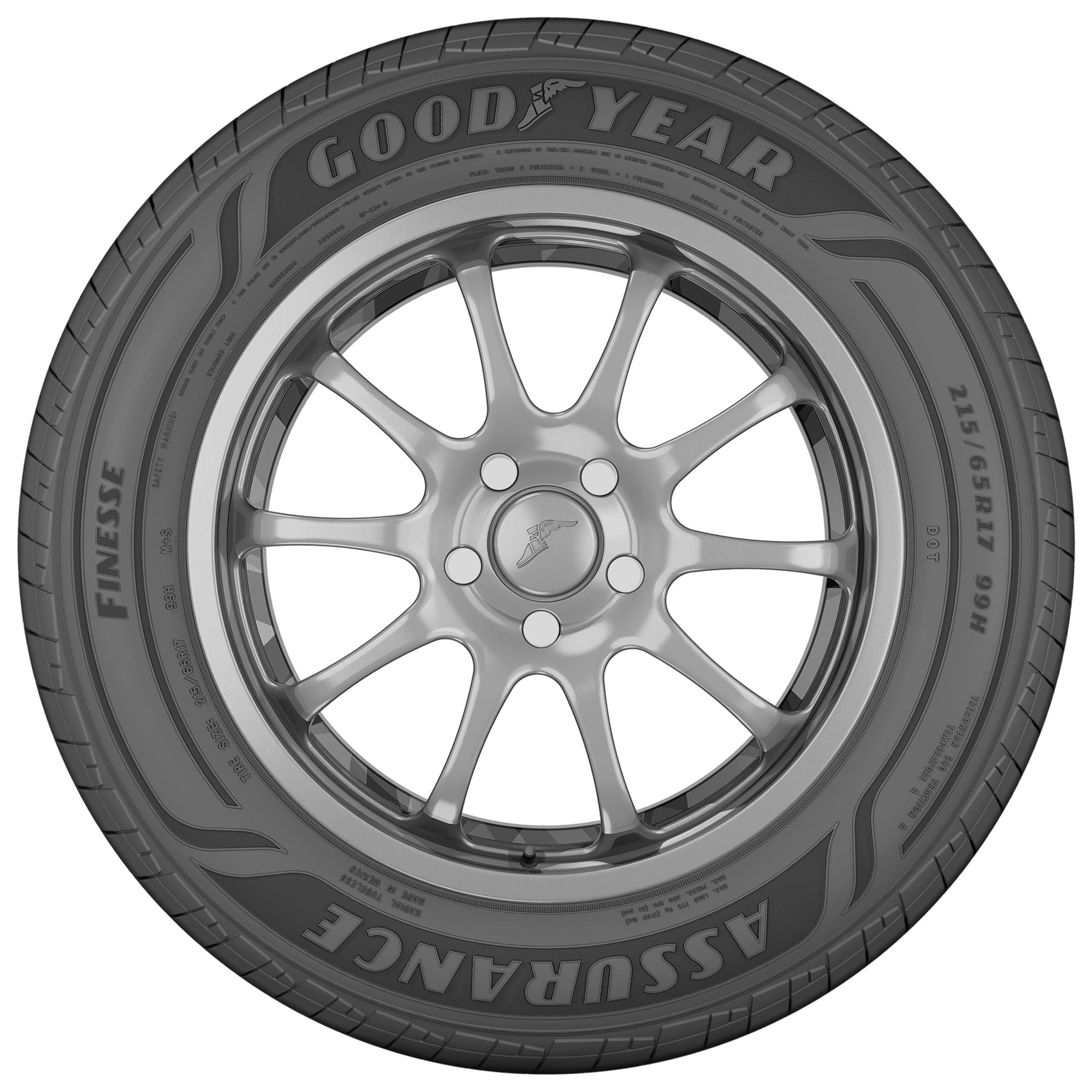 Goodyear Assurance Finesse All Season 215/65R17 99H Passenger Tire