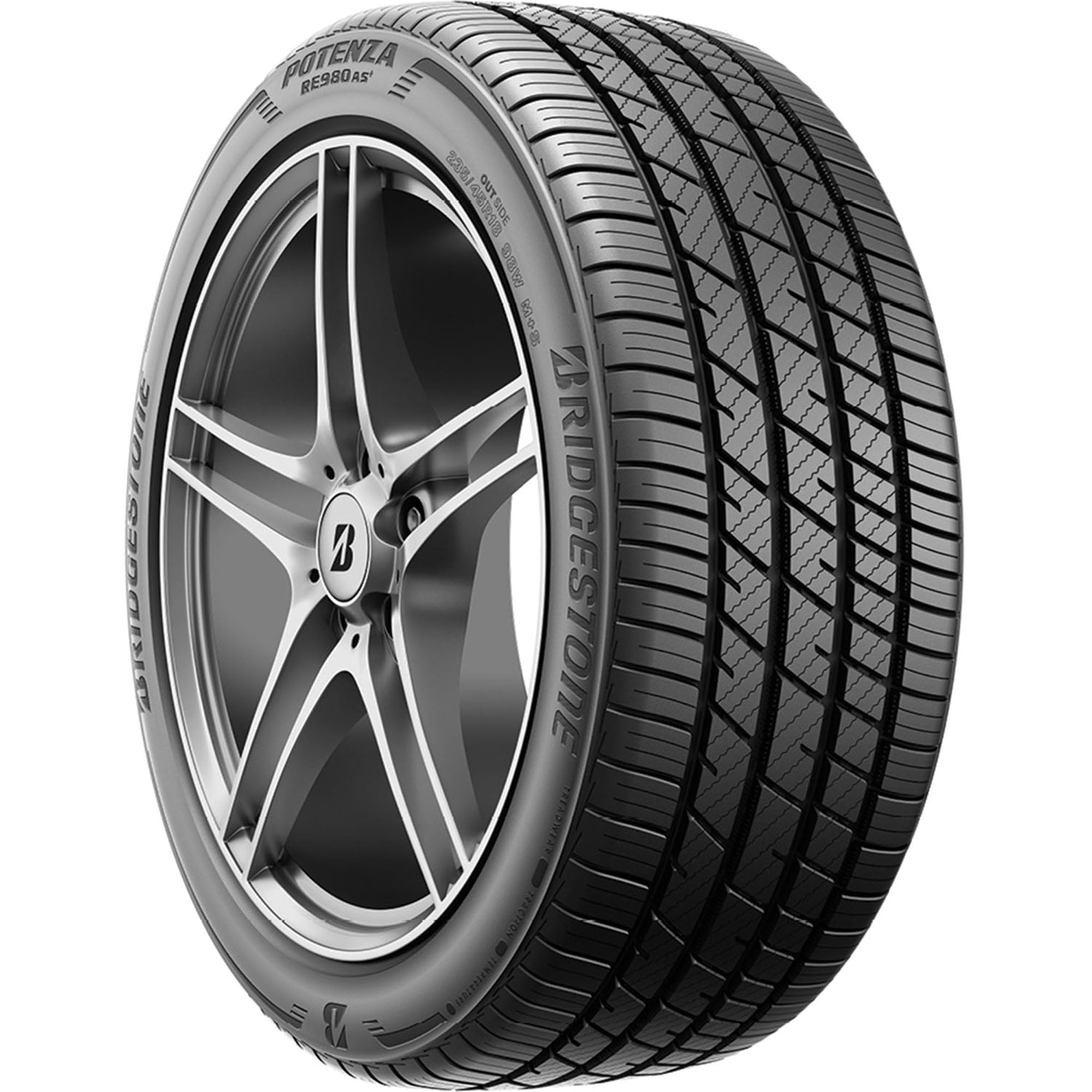 Bridgestone Potenza RE980AS+ Performance 245/45R18 100W XL Passenger Tire