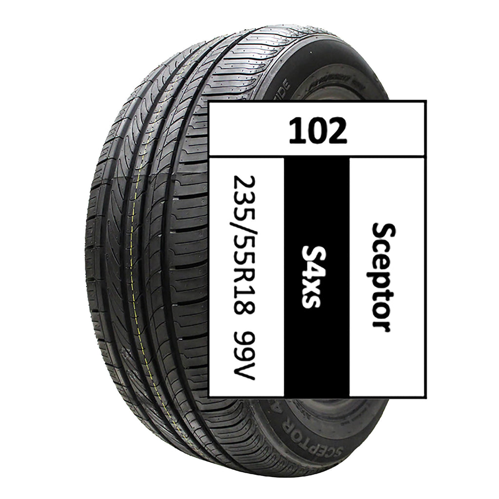 Sceptor 4XS All Season 235/55R18 99V Tire