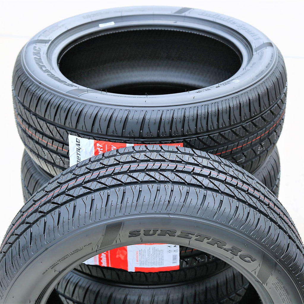 Suretrac Infinite Sport 7 245/45ZR20 99W AS A/S High Performance Tire Fits: 2012-13 Dodge Charger SXT Plus, 2017-18 Dodge Challenger R/T Scat Pack