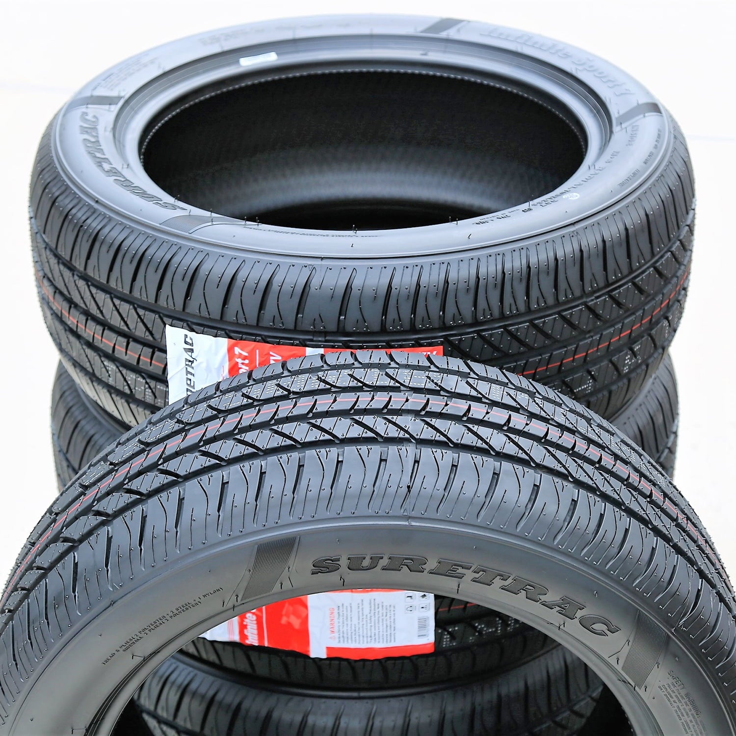 Suretrac Infinite Sport 7 245/45ZR20 99W AS A/S High Performance Tire Fits: 2012-13 Dodge Charger SXT Plus, 2017-18 Dodge Challenger R/T Scat Pack