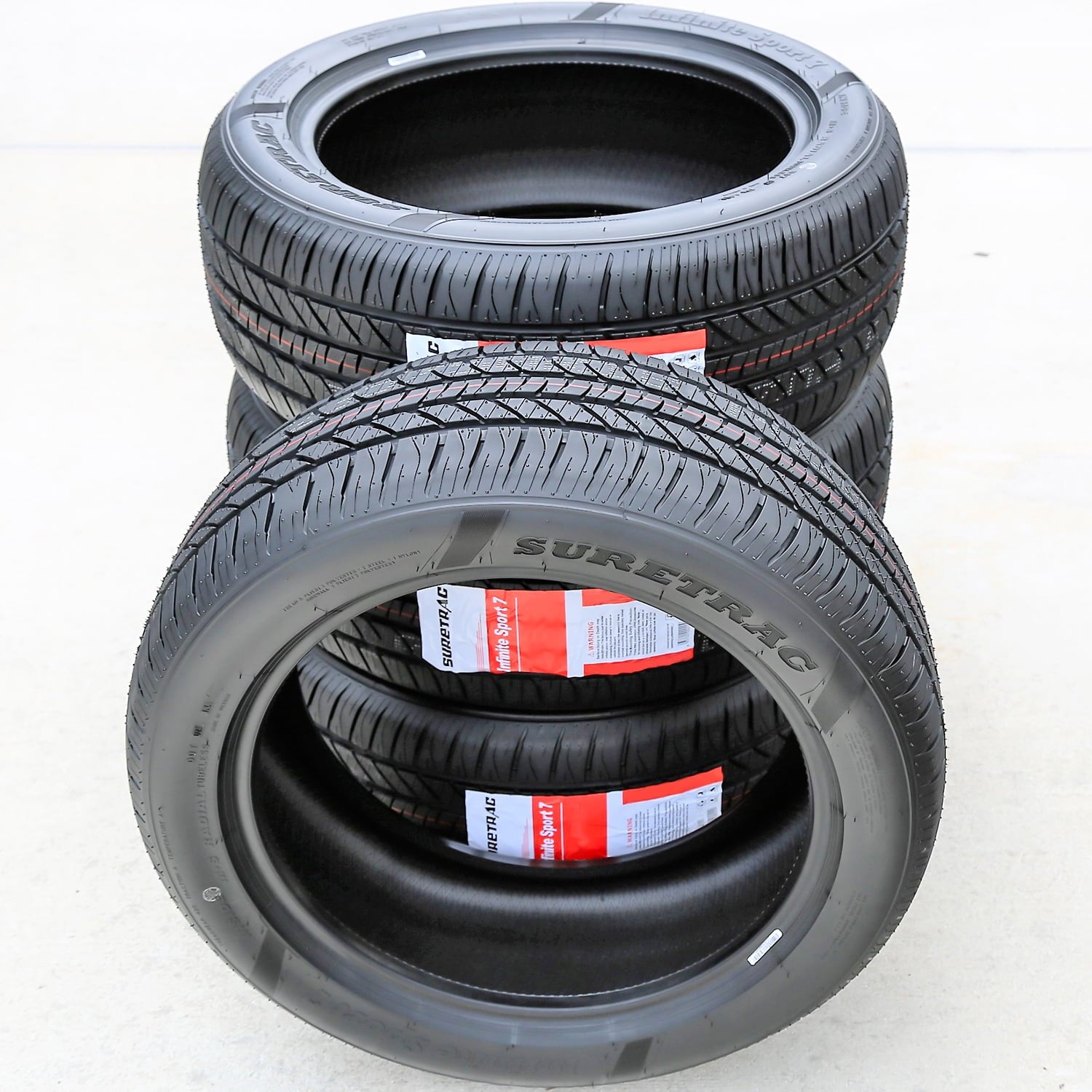 Suretrac Infinite Sport 7 245/45ZR20 99W AS A/S High Performance Tire Fits: 2012-13 Dodge Charger SXT Plus, 2017-18 Dodge Challenger R/T Scat Pack