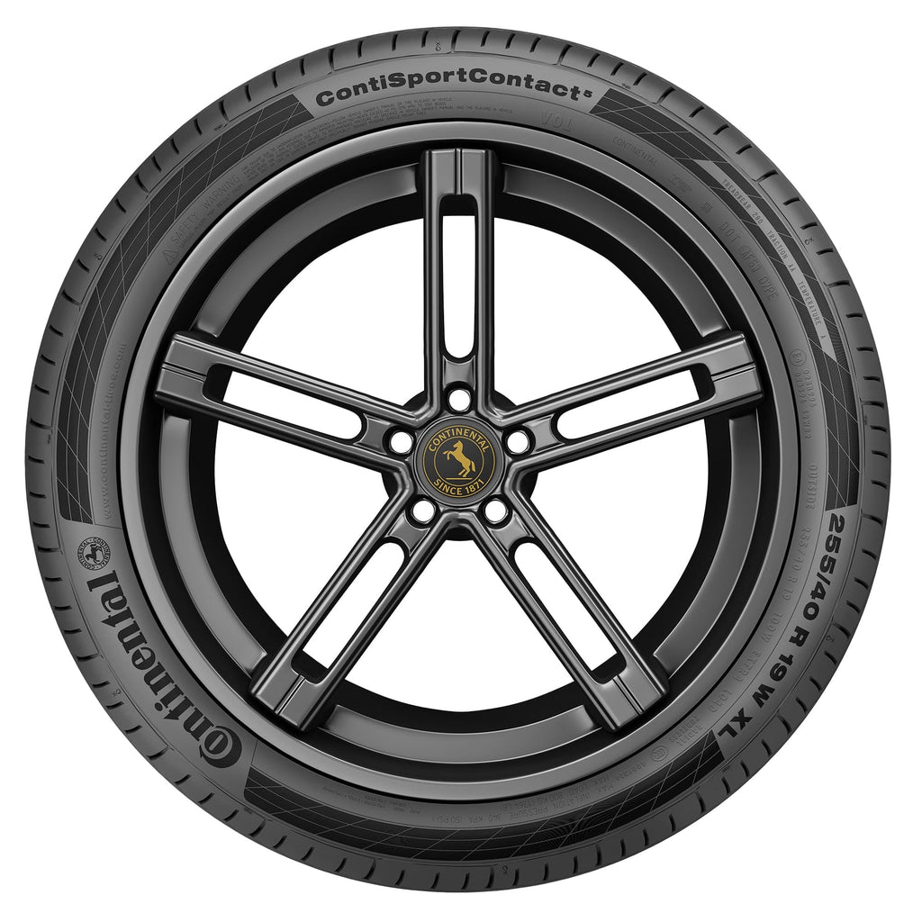 Continental ContiSportContact 5 255/45R22/XL 107Y BSW Ultra High Performance Tire Fits: 2019 Rolls-Royce Cullinan Base, 2020-23 Rolls-Royce Cullinan Black Badge