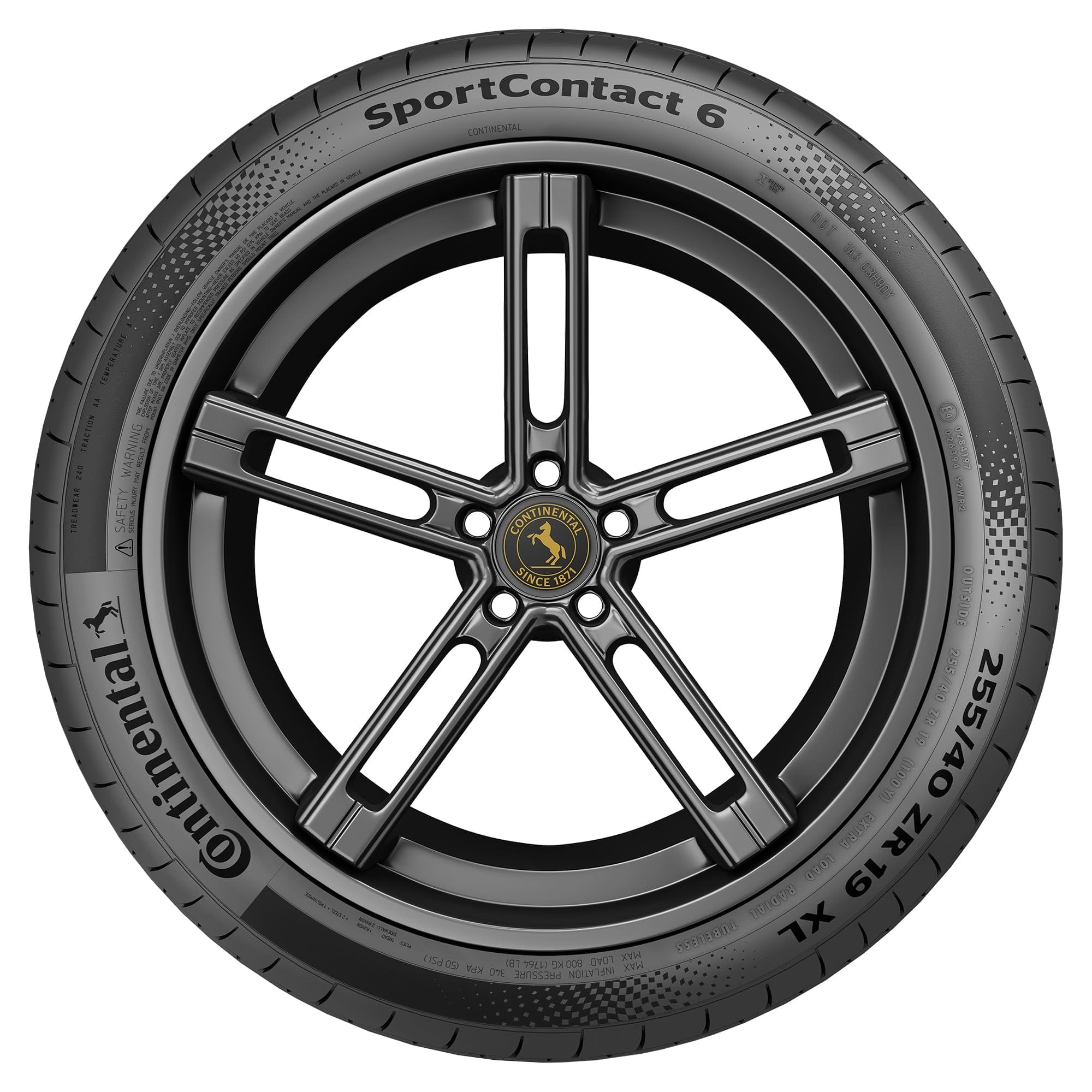 Continental SportContact 6 UHP Summer 235/50ZR19 99Y Passenger Tire