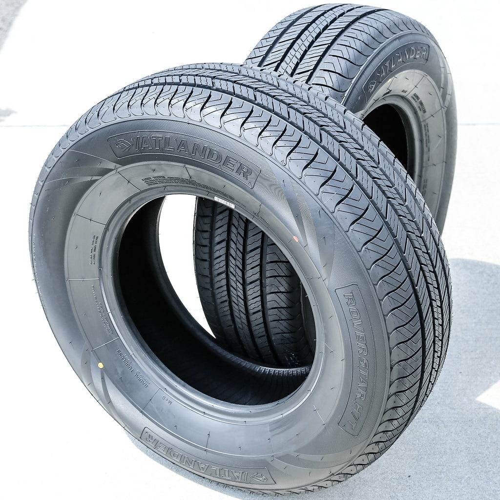 Atlander Roverstar H/T 265/70R17 115T AS A/S All Season Tire Fits: 2014-18 Chevrolet Silverado 1500 WT, 2010-21 GMC Sierra 1500 SLE