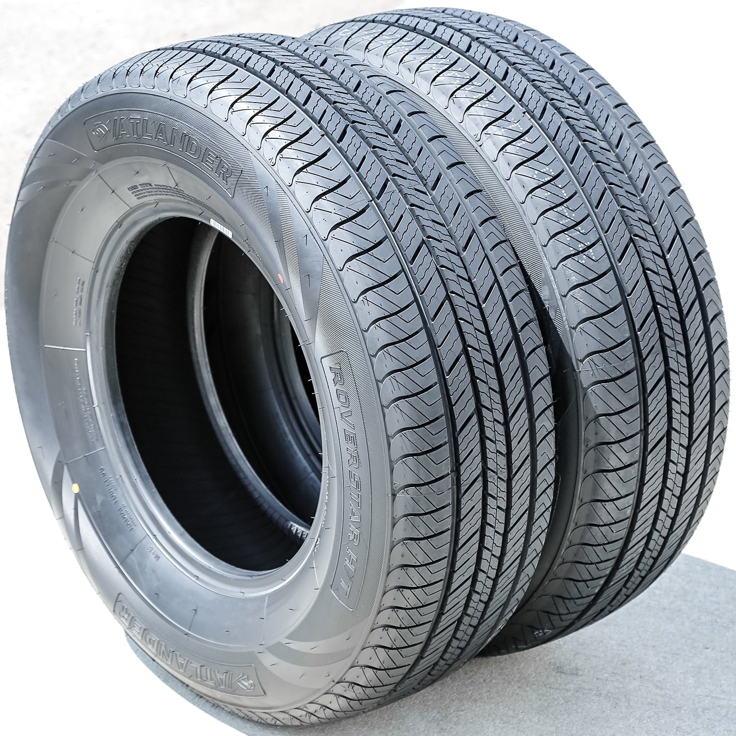 Atlander Roverstar H/T 265/70R17 115T AS A/S All Season Tire Fits: 2014-18 Chevrolet Silverado 1500 WT, 2010-21 GMC Sierra 1500 SLE