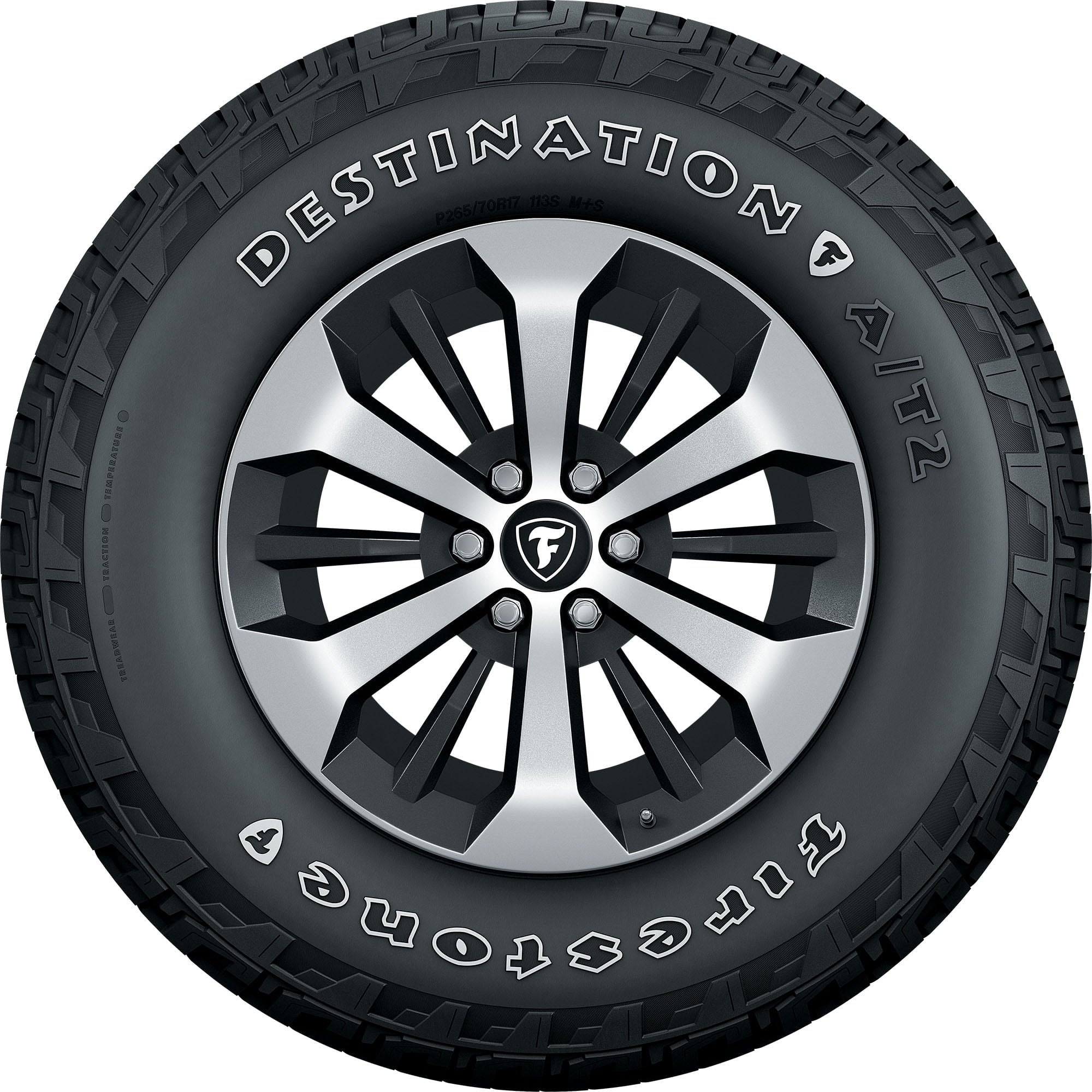 Firestone Destination A/T2 All Terrain 265/70R17 113S Light Truck Tire