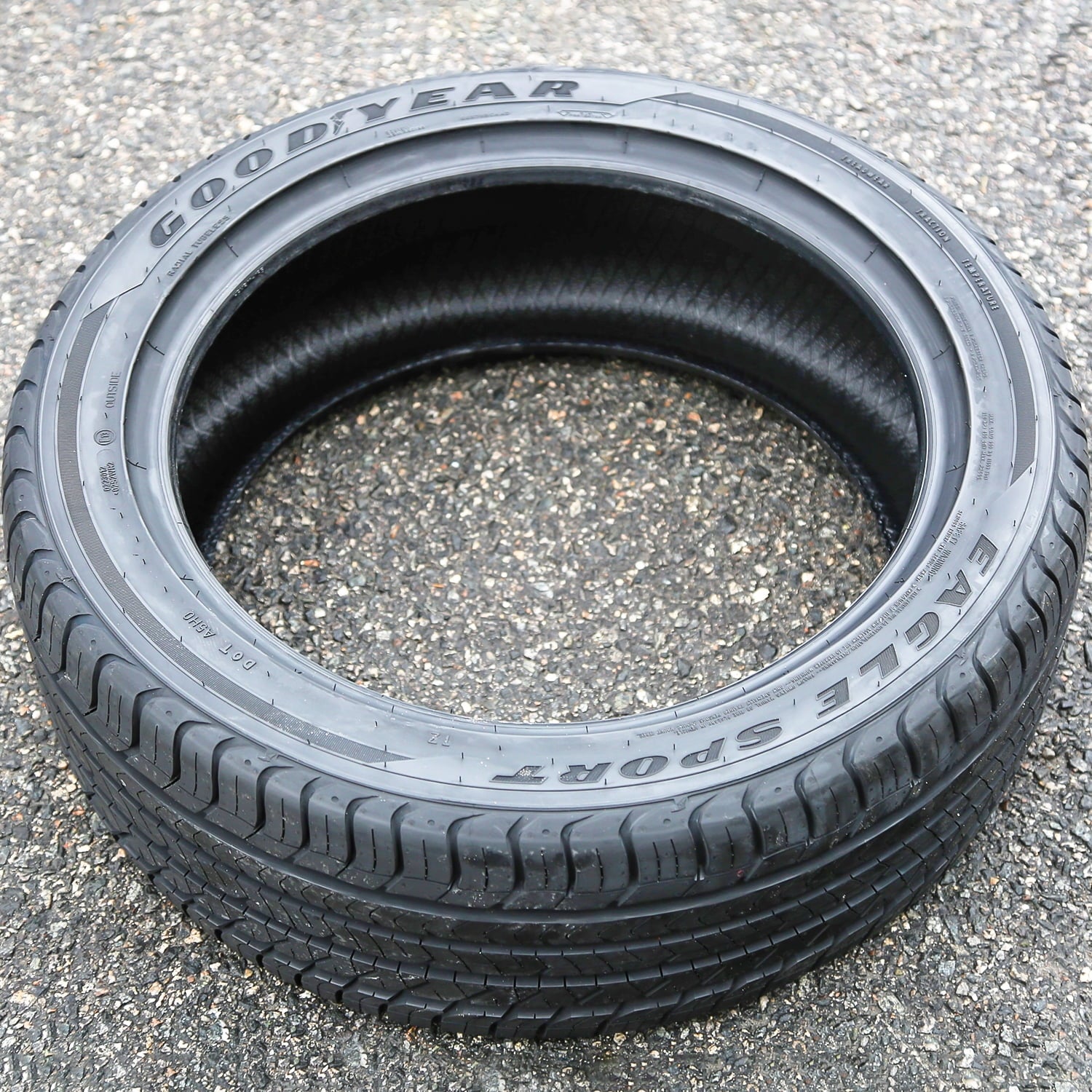 Tire Goodyear Eagle Sport TZ 225/55R17 97V Performance Fits: 2016-19 Chevrolet Malibu Hybrid, 2011-13 Chevrolet Impala LT