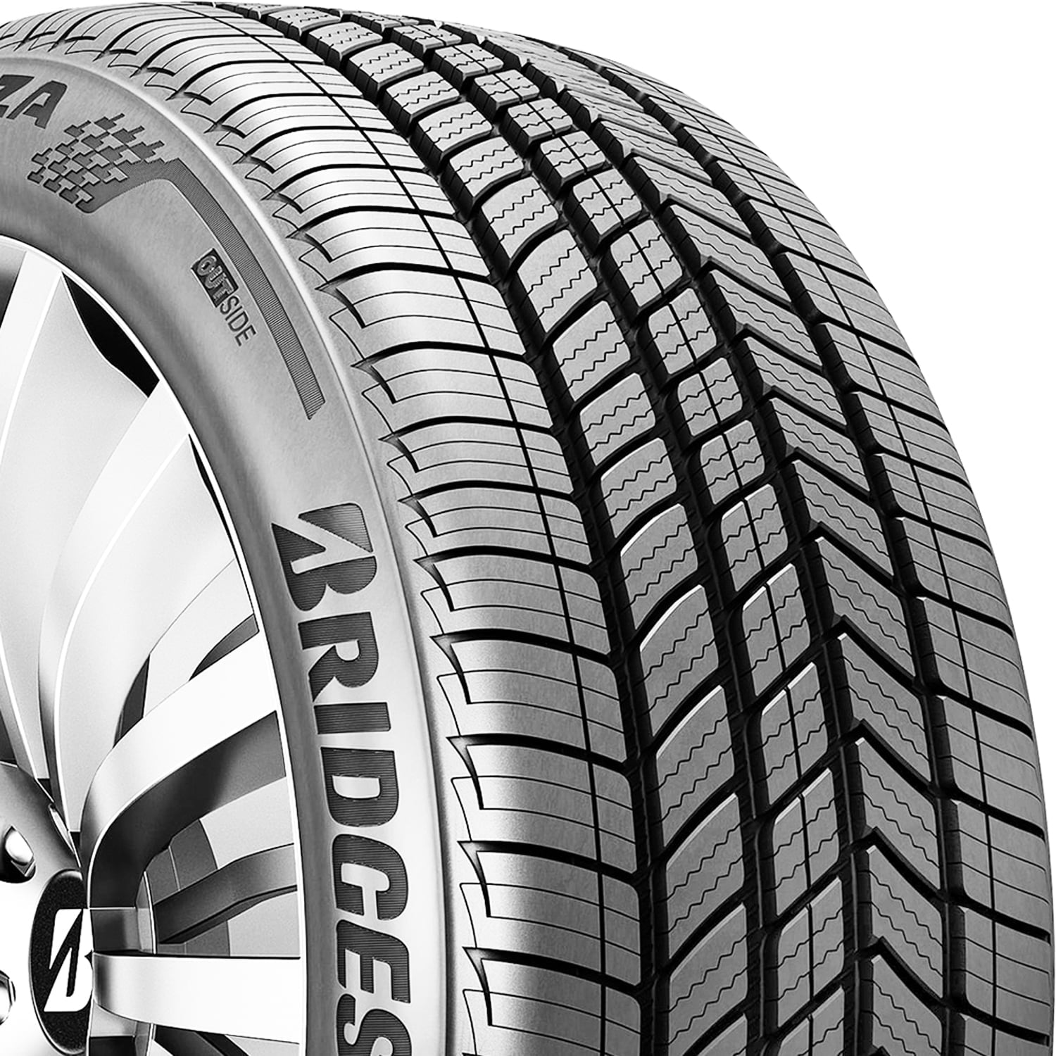 Bridgestone Turanza QuietTrack All Season 245/50R17 99V Passenger Tire