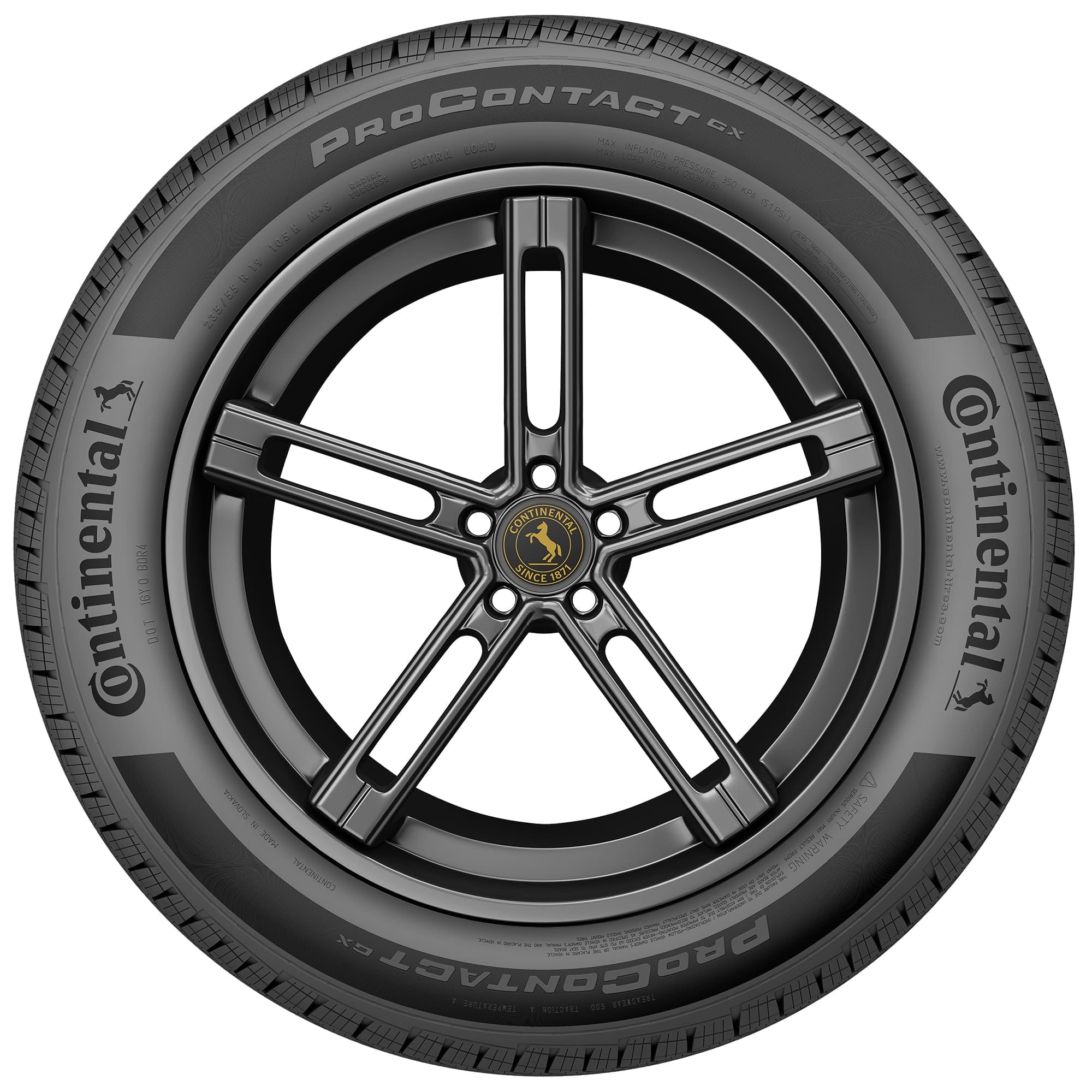 Continental ProContact GX All Season 235/45R19 95H Passenger Tire