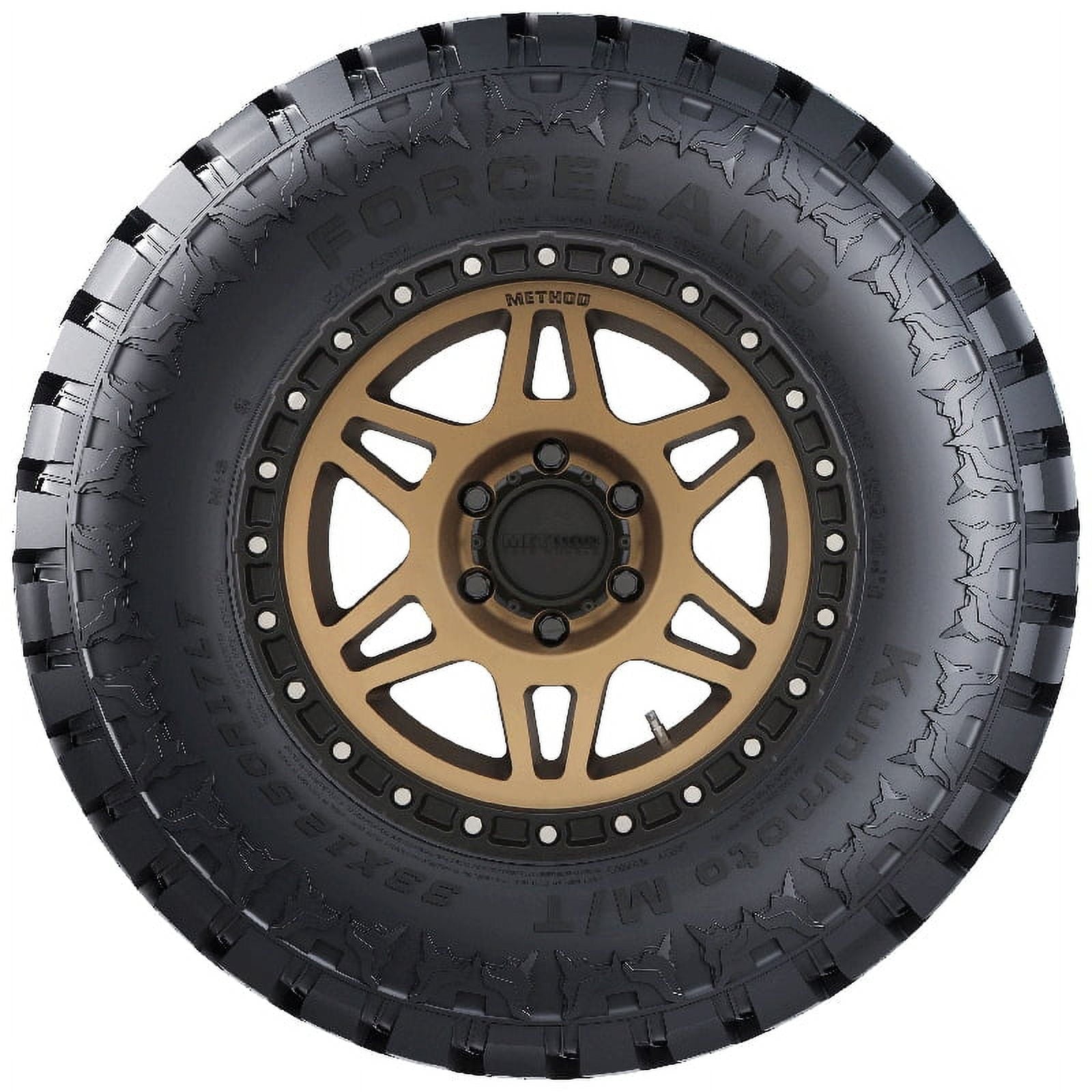 Forceland Rebel Hawk M/T Mud Terrain LT35X12.50R17 121Q E Light Truck Tire
