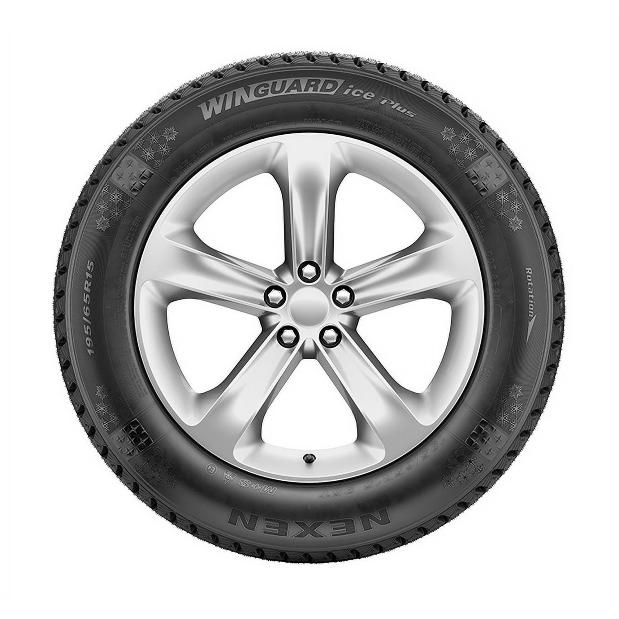 Nexen Winguard Ice Plus Winter 195/65R15 95T XL Passenger Tire Fits: 2009-12 Honda Civic Hybrid-L, 2010-11 Toyota Prius Base
