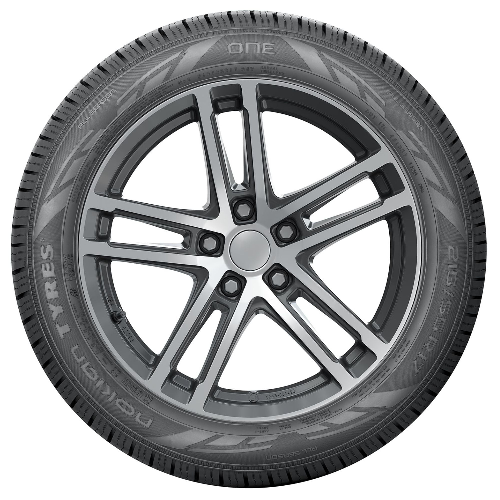 Nokian One All Season 255/45R20 105V XL Passenger Tire