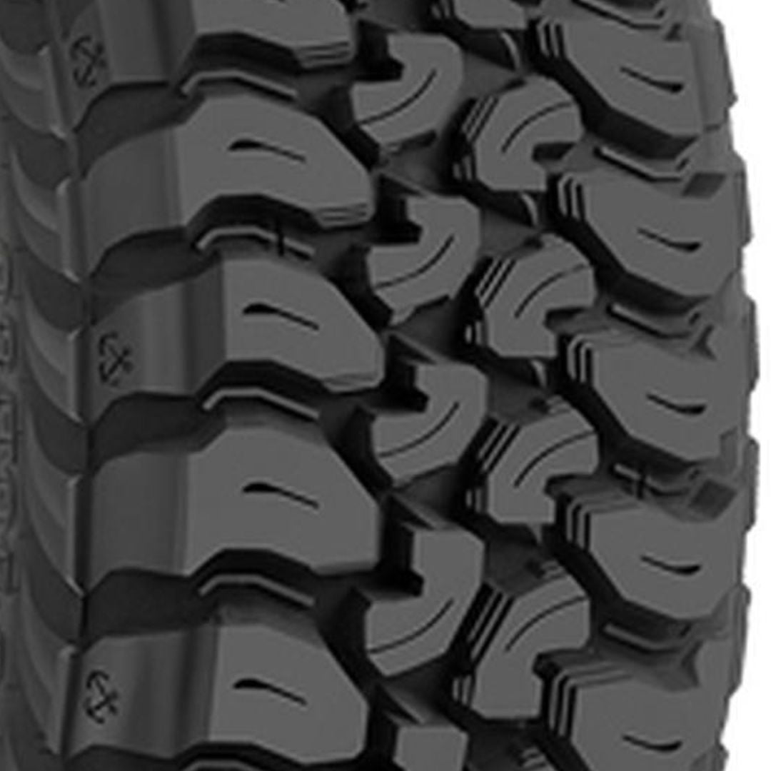 Zeetex MT1000 Mud Terrain LT35X12.50R20 121Q E Light Truck Tire