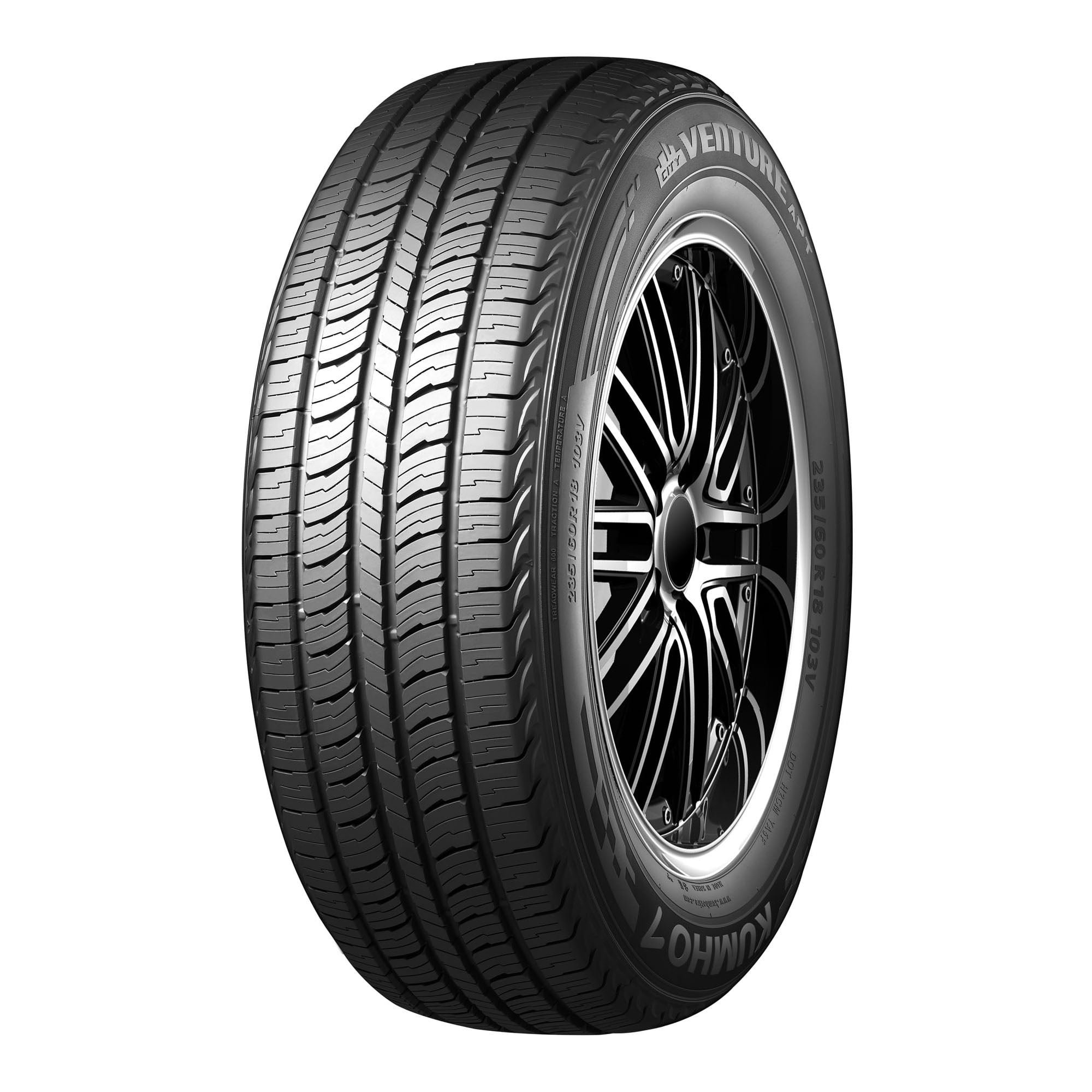 Kumho Tire Kumho Road Venture APT KL51 Highway 265/70R15 112T Light Truck Tire