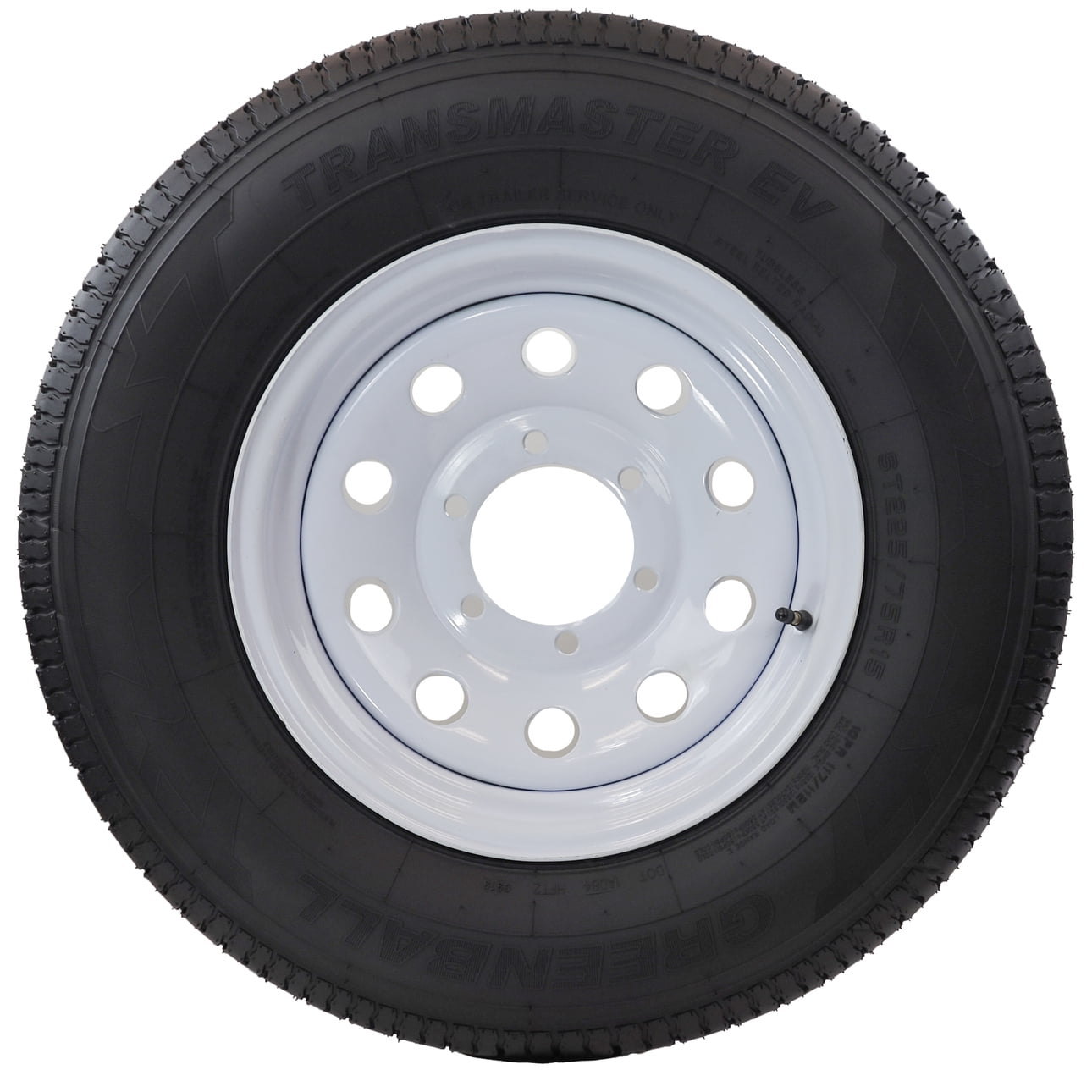 Greenball Transmaster EV ST225/75R15 10PR Hi-Speed Special Trailer Radial Tire (Tire Only)