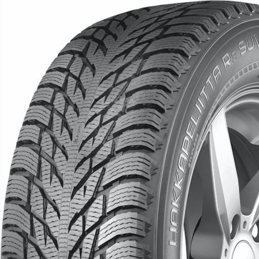 Nokian Hakkapeliitta R3 SUV Winter 225/55R18 102R XL SUV/Crossover Tire Fits: 2019 Subaru Crosstrek Hybrid, 2018 Subaru Crosstrek Base