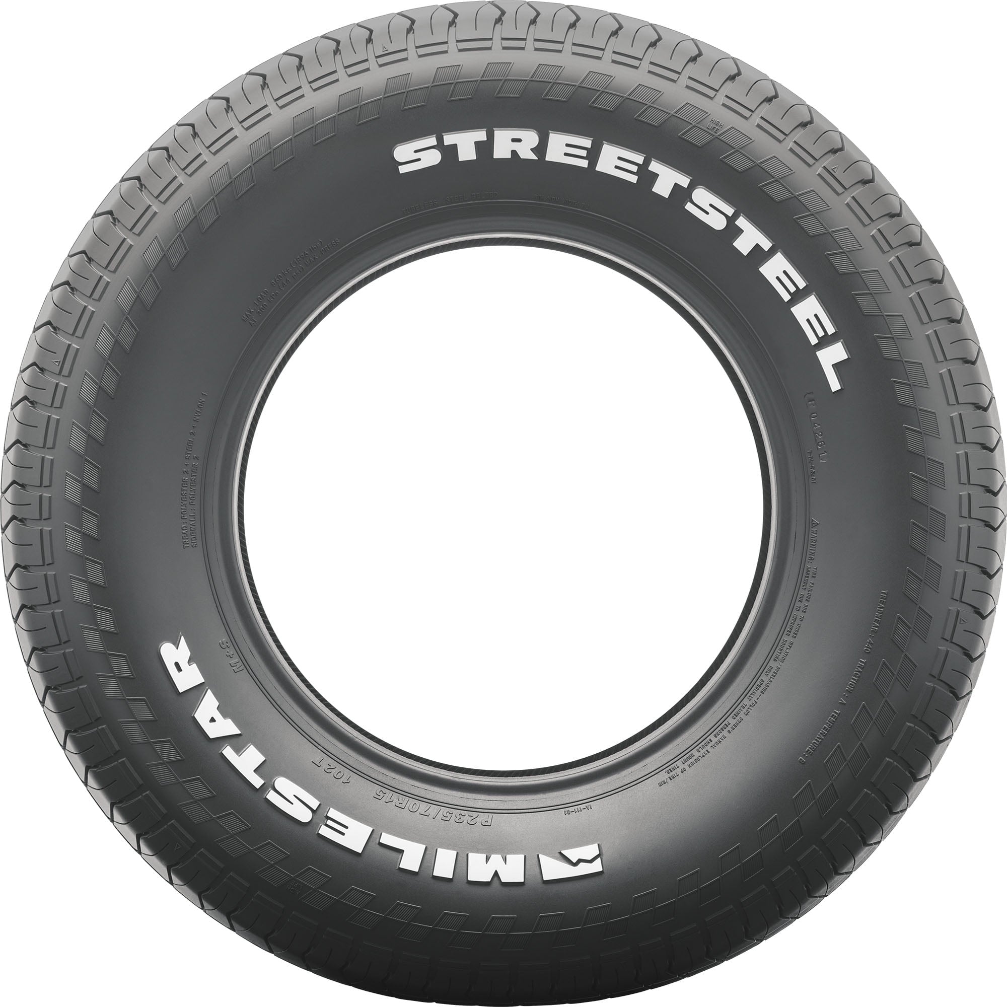 Milestar Streetsteel All Season 225/70R14 98T Passenger Tire