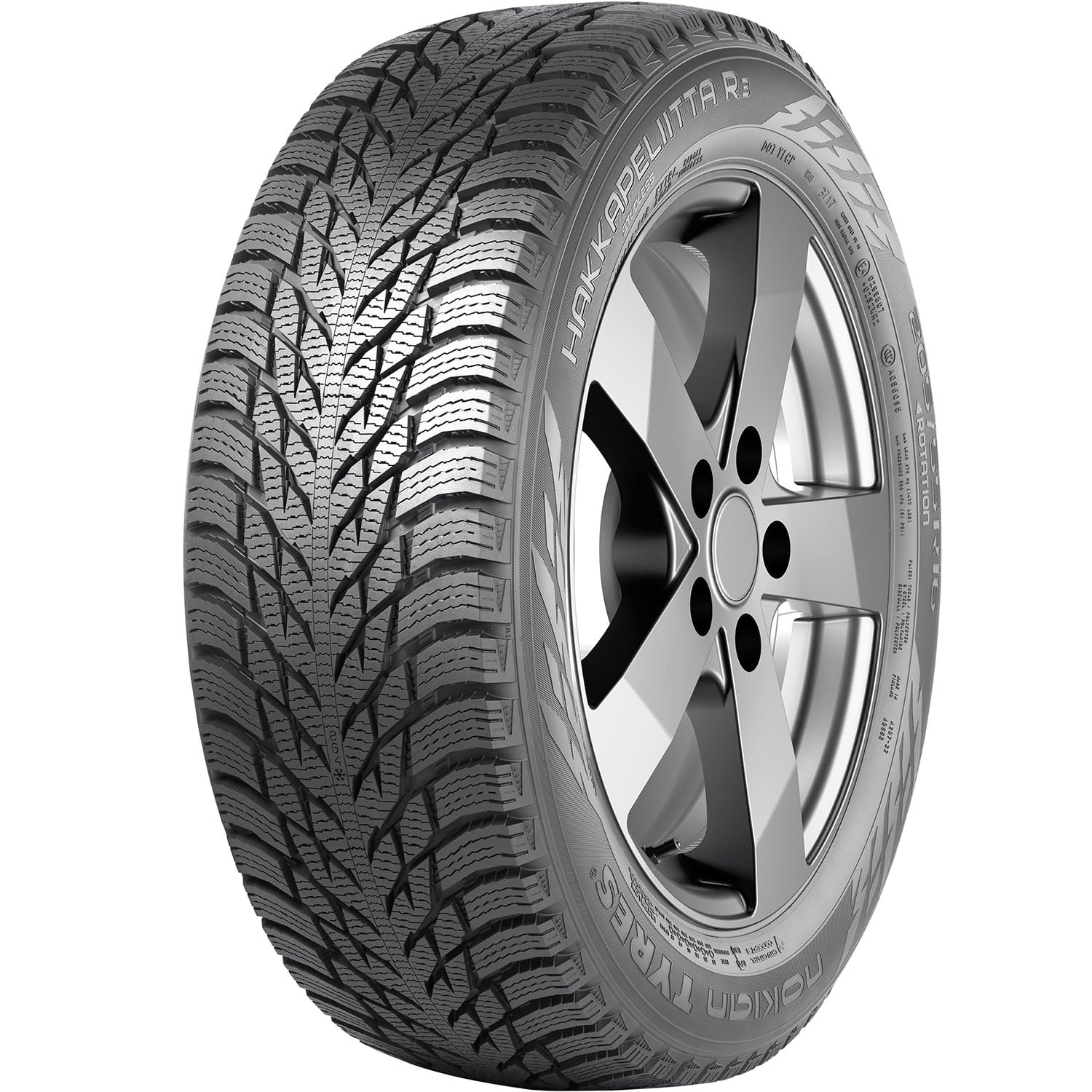 Nokian Hakkapeliitta R3 Winter 225/50R18 99R XL Passenger Tire