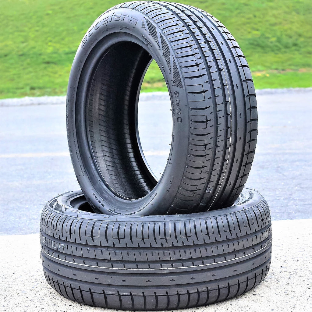 Pair of 2 (TWO) Accelera Phi-R 215/55R16 ZR 97W XL A/S High Performance Tires Fits: 2013-18 Ford Focus SE, 2016-18 Honda Civic LX-P