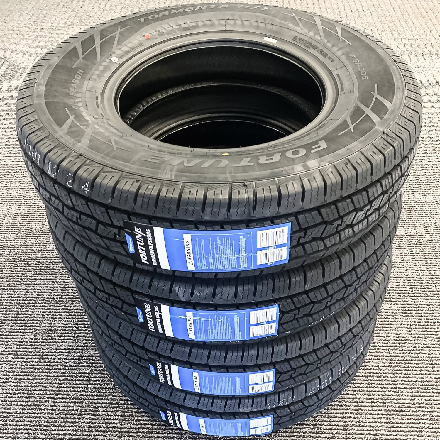 Tire Fortune Tormenta H/T FSR305 235/55R19 101V AS A/S All Season Fits: 2010-16 Chevrolet Equinox LTZ, 2017 Chevrolet Equinox Premier