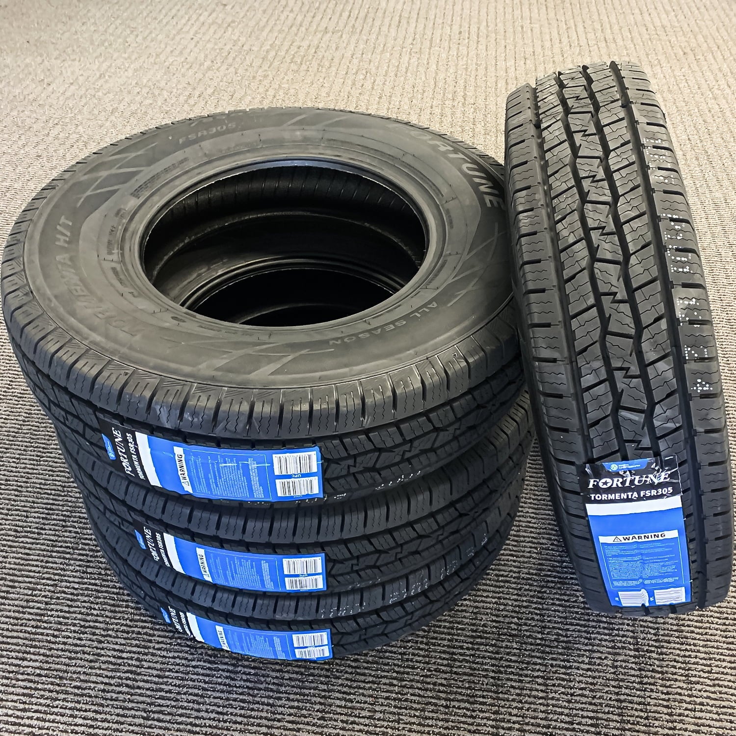 Tire Fortune Tormenta H/T FSR305 235/55R19 101V AS A/S All Season Fits: 2010-16 Chevrolet Equinox LTZ, 2017 Chevrolet Equinox Premier