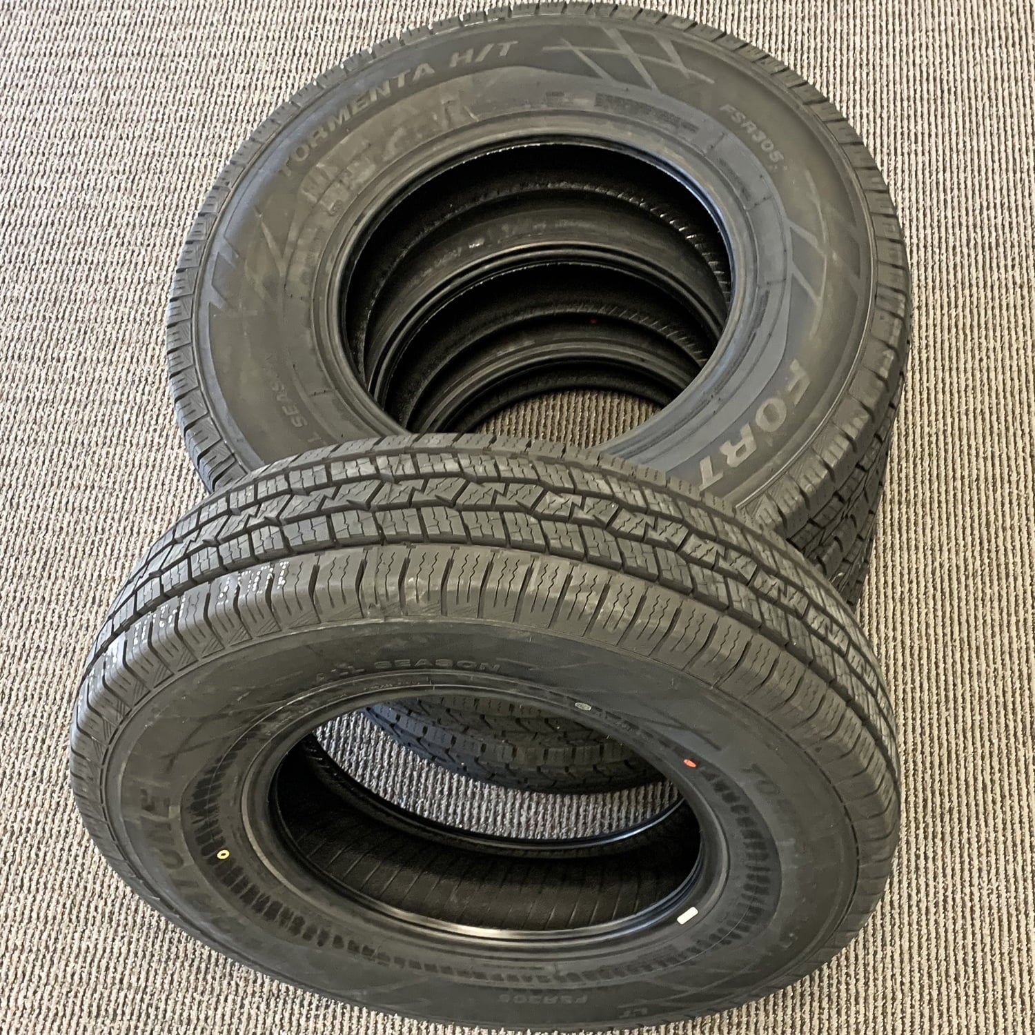 Tire Fortune Tormenta H/T FSR305 235/55R19 101V AS A/S All Season Fits: 2010-16 Chevrolet Equinox LTZ, 2017 Chevrolet Equinox Premier