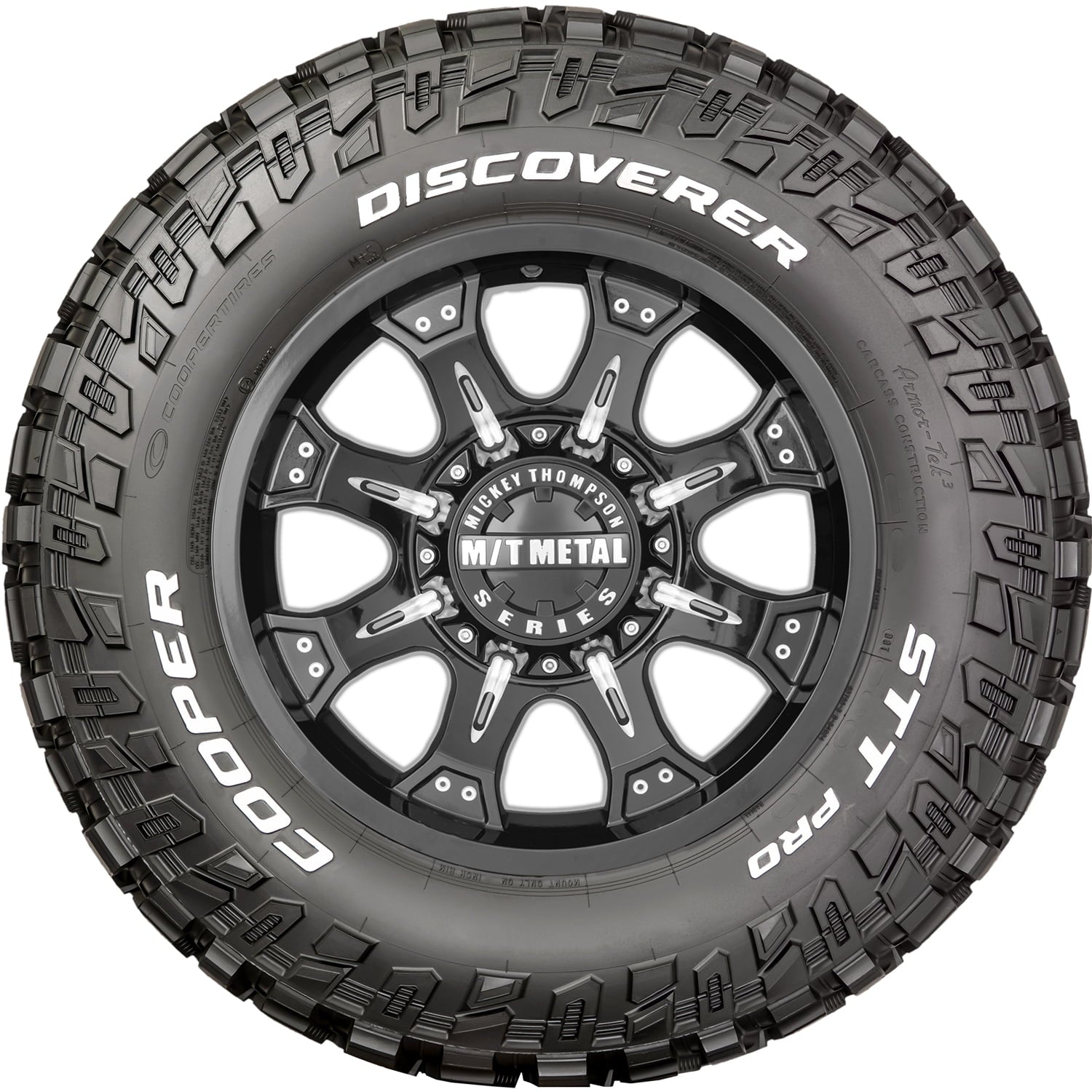 Cooper Tires Cooper Discoverer STT Pro All-Season LT275/65R18 123Q Tire Fits: 2019-23 Chevrolet Silverado 1500 LT Trail Boss, 2019-21 GMC Sierra 1500 AT4