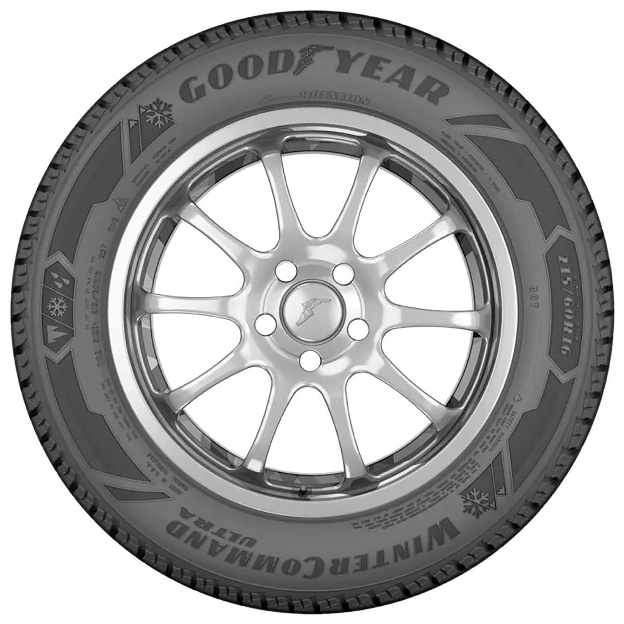 Goodyear Winter Command Ultra Winter 245/40R18 97V XL Passenger Tire