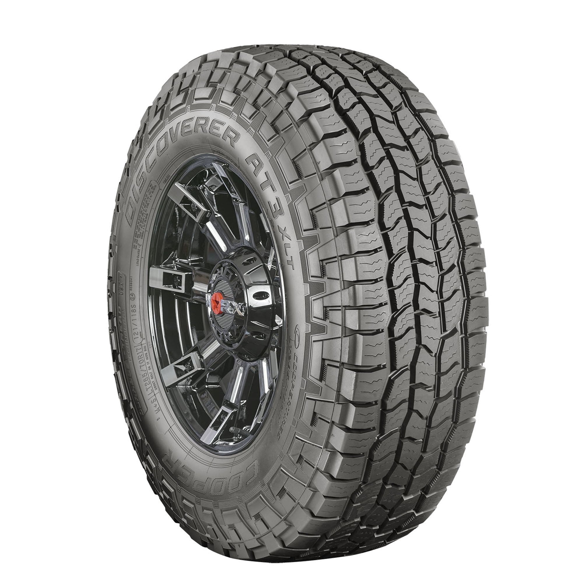Cooper Discoverer AT3 XLT All-Terrain Tire - LT275/70R18 125S LRE 10PLY Rated Fits: 2019-23 Ram 1500 Rebel, 2020-23 GMC Sierra 2500 HD AT4