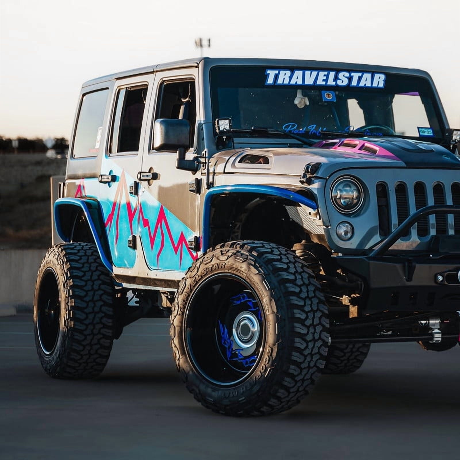 Travelstar EcoPath M/T 33X12.50R22 12 PR Load Range F 114Q SUV Light Truck Mud Terrain Tire 33/12.50/22 (Tire Only)