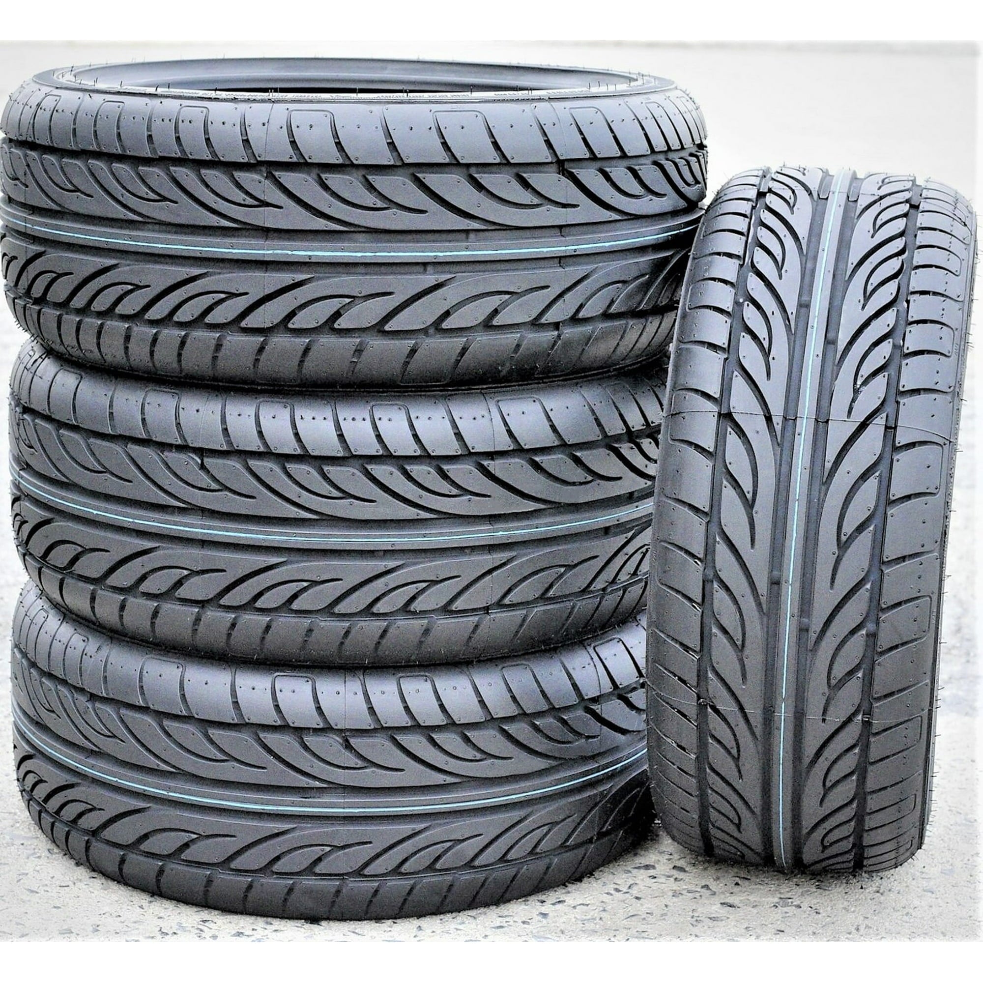Set of 4 (FOUR) Forceum Hena 215/40R17 ZR 87W XL High Performance Tires Fits: 2013 Mini Cooper John Cooper Works GP, 2004-05 Acura NSX Base