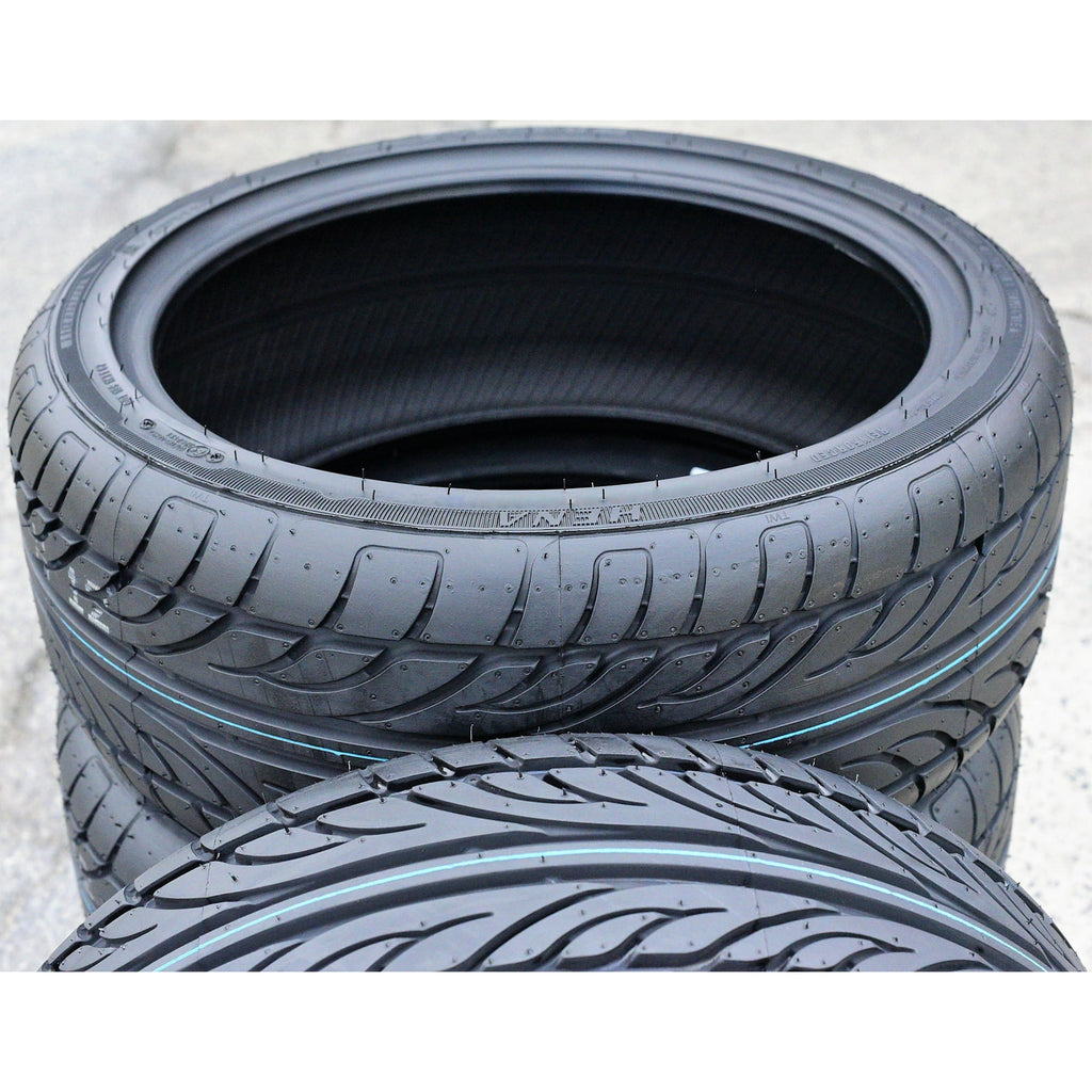 Set of 4 (FOUR) Forceum Hena 215/40R17 ZR 87W XL High Performance Tires Fits: 2013 Mini Cooper John Cooper Works GP, 2004-05 Acura NSX Base