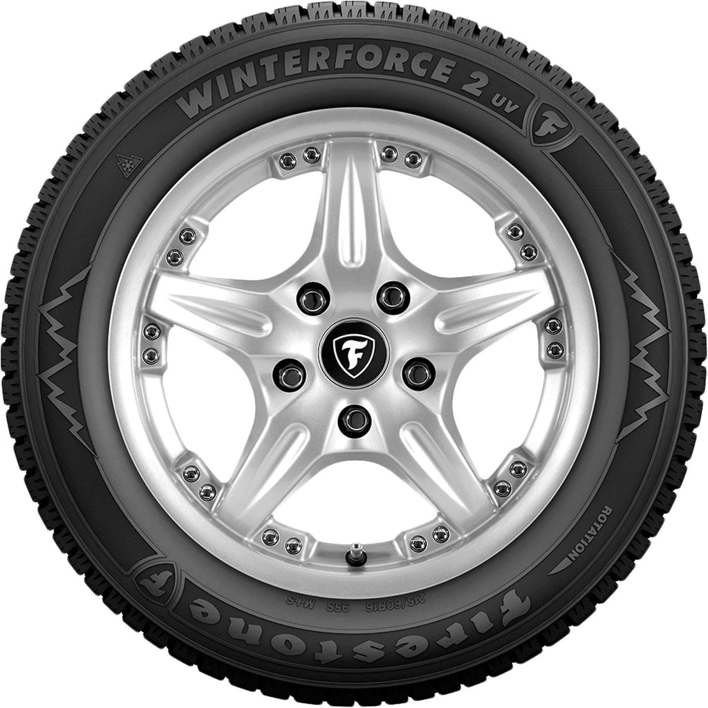 Firestone Winterforce 2 UV Winter 225/65R17 102S Passenger Tire