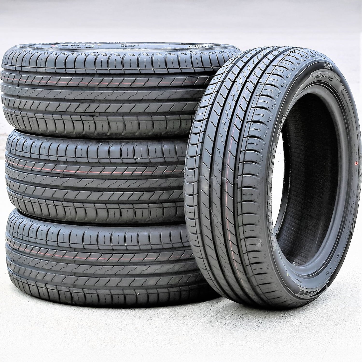 Tire MRF Wanderer Street A2 205/55R17 91H AS A/S All Season Fits: 2019-21 Volkswagen Jetta Execline, 2022-23 Hyundai Venue Trend