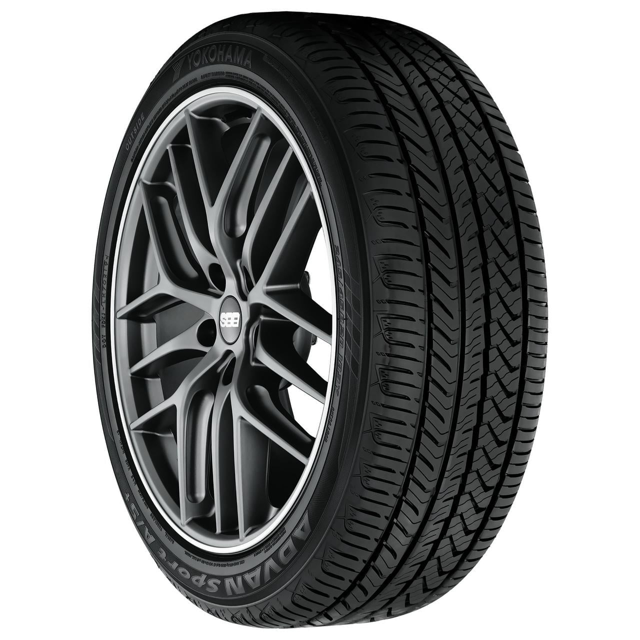 Yokohama Advan Sport A/S+ 255/40R19XL 100Y BSW Tire