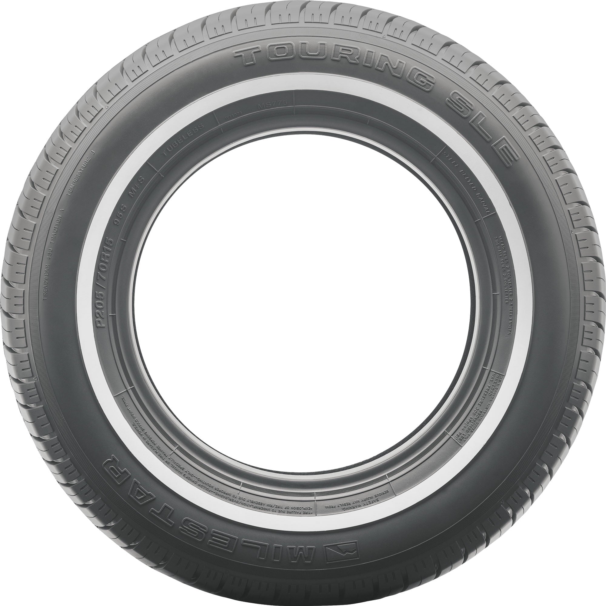 Milestar MS775 Touring 205/75R15 97S Passenger Tire