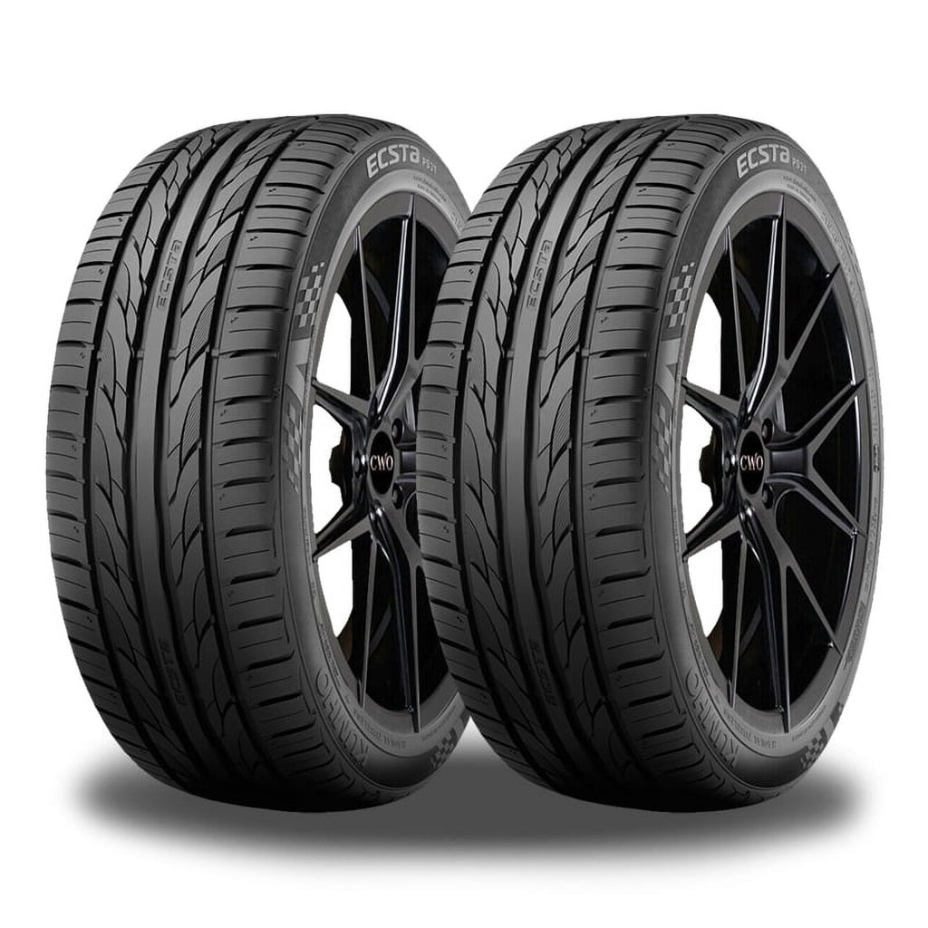 Kumho Tire Set of 4 New Kumho Ecsta PS31 245/40ZR18 97W XL Ultra High Performance Tires UHP 2253703 / 245/40/18 / 2454018 Fits: 2014-16 Mercedes-Benz E350 4Matic, 2016-22 Subaru Impreza Base