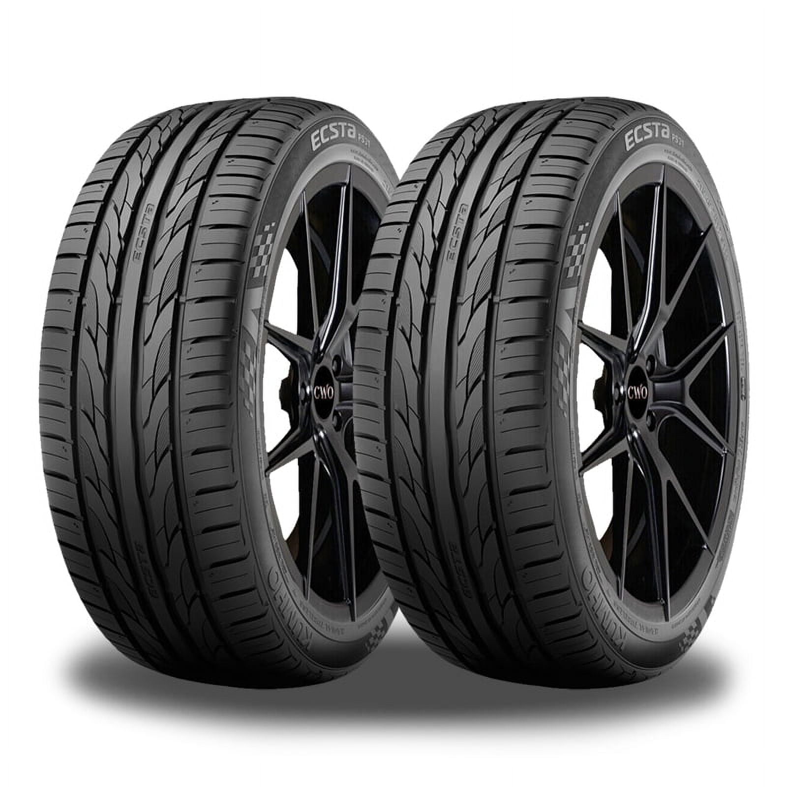 Kumho Tire Set of 4 New Kumho Ecsta PS31 245/40ZR18 97W XL Ultra High Performance Tires UHP 2253703 / 245/40/18 / 2454018 Fits: 2014-16 Mercedes-Benz E350 4Matic, 2016-22 Subaru Impreza Base