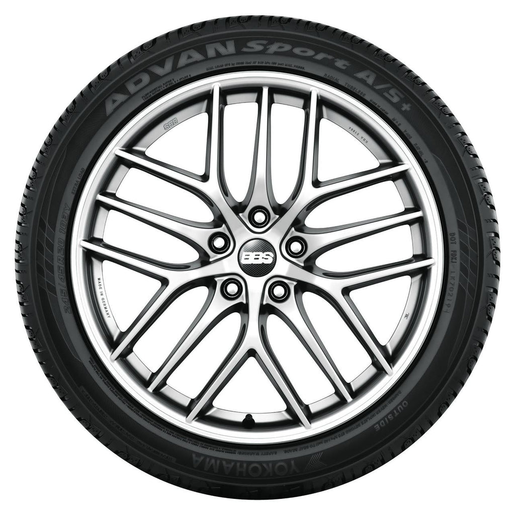 Yokohama Advan Sport A/S Plus UHP All Season 255/45R19 104W XL Passenger Tire